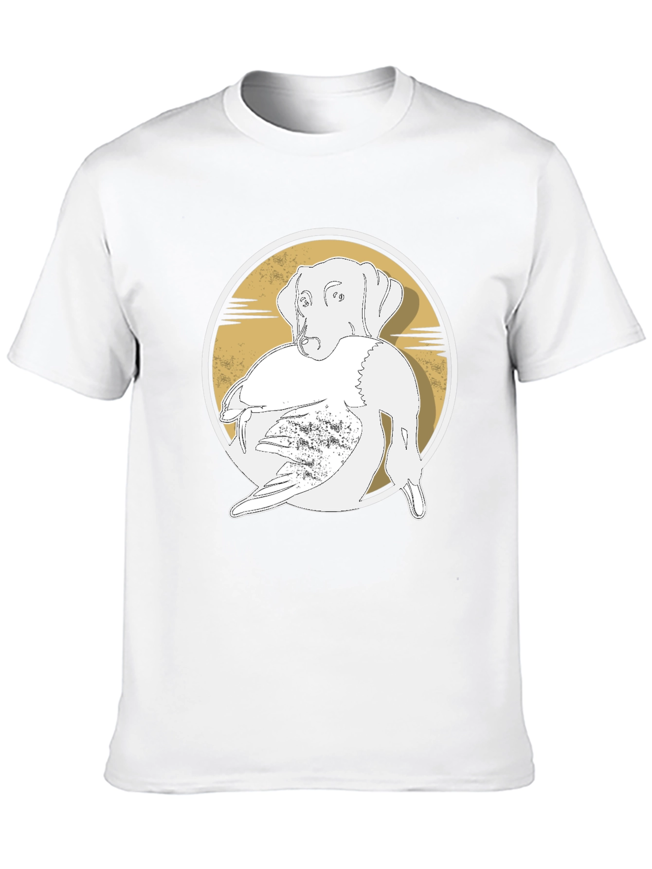 Dog and Duck Graphic Tee - Hunting Apparel