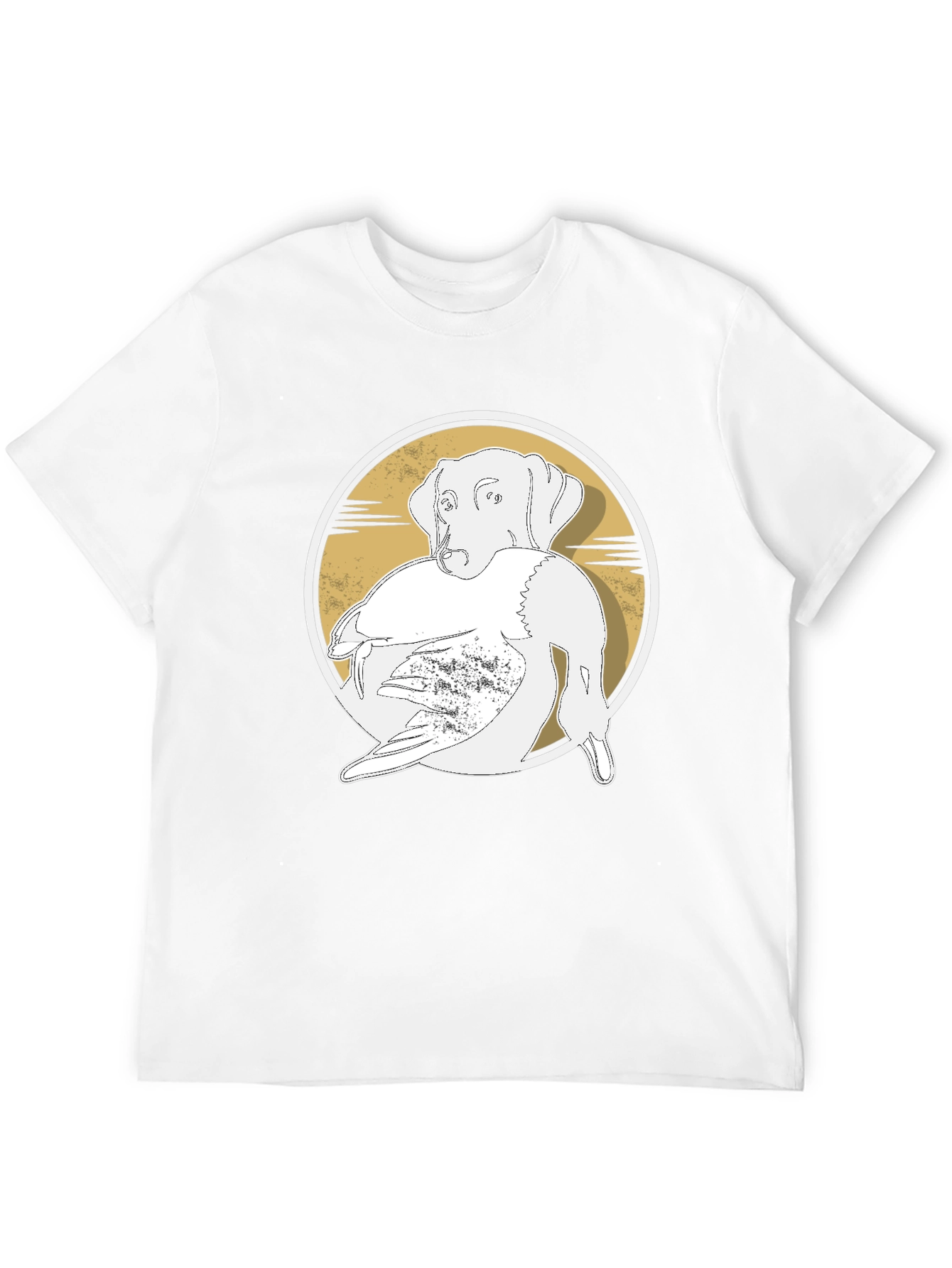 Dog and Duck Graphic Tee - Hunting Apparel