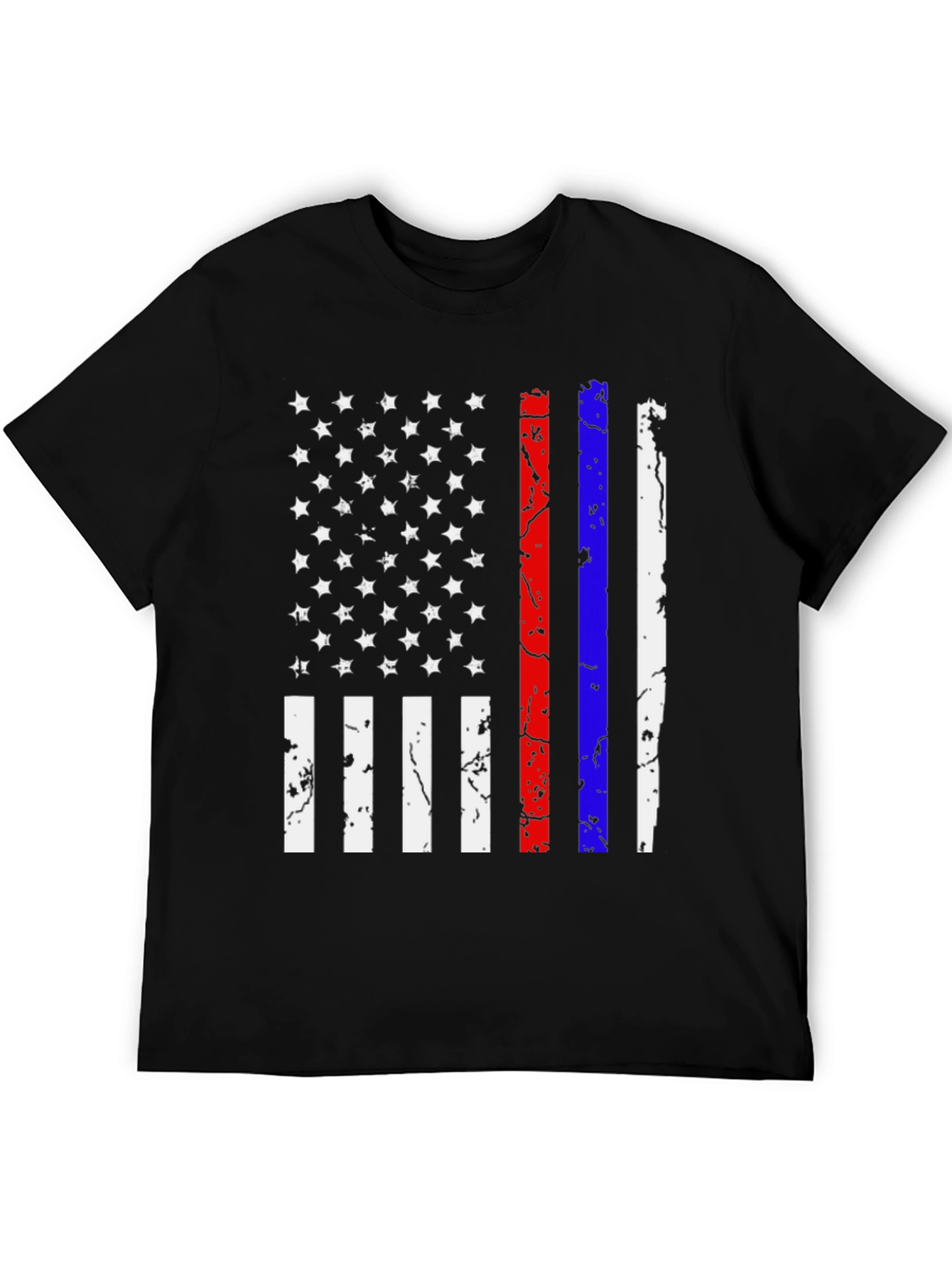 Distressed American Flag T-Shirt
