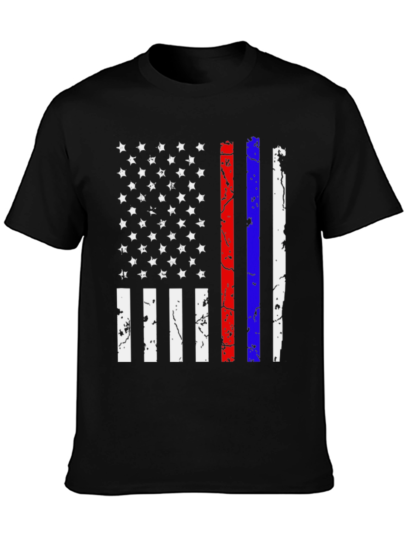 Distressed American Flag T-Shirt