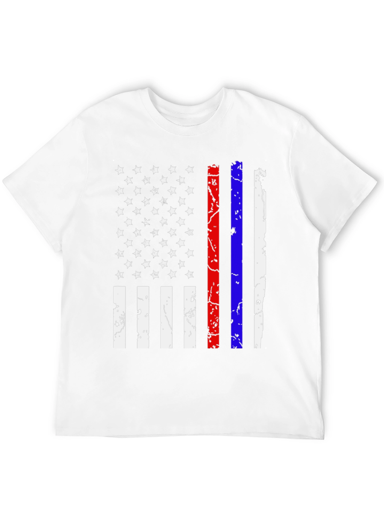Distressed American Flag T-Shirt