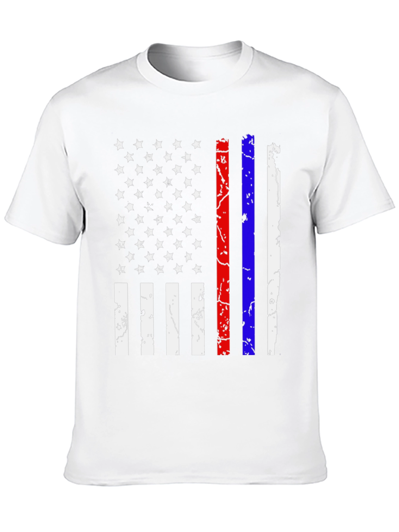 Distressed American Flag T-Shirt