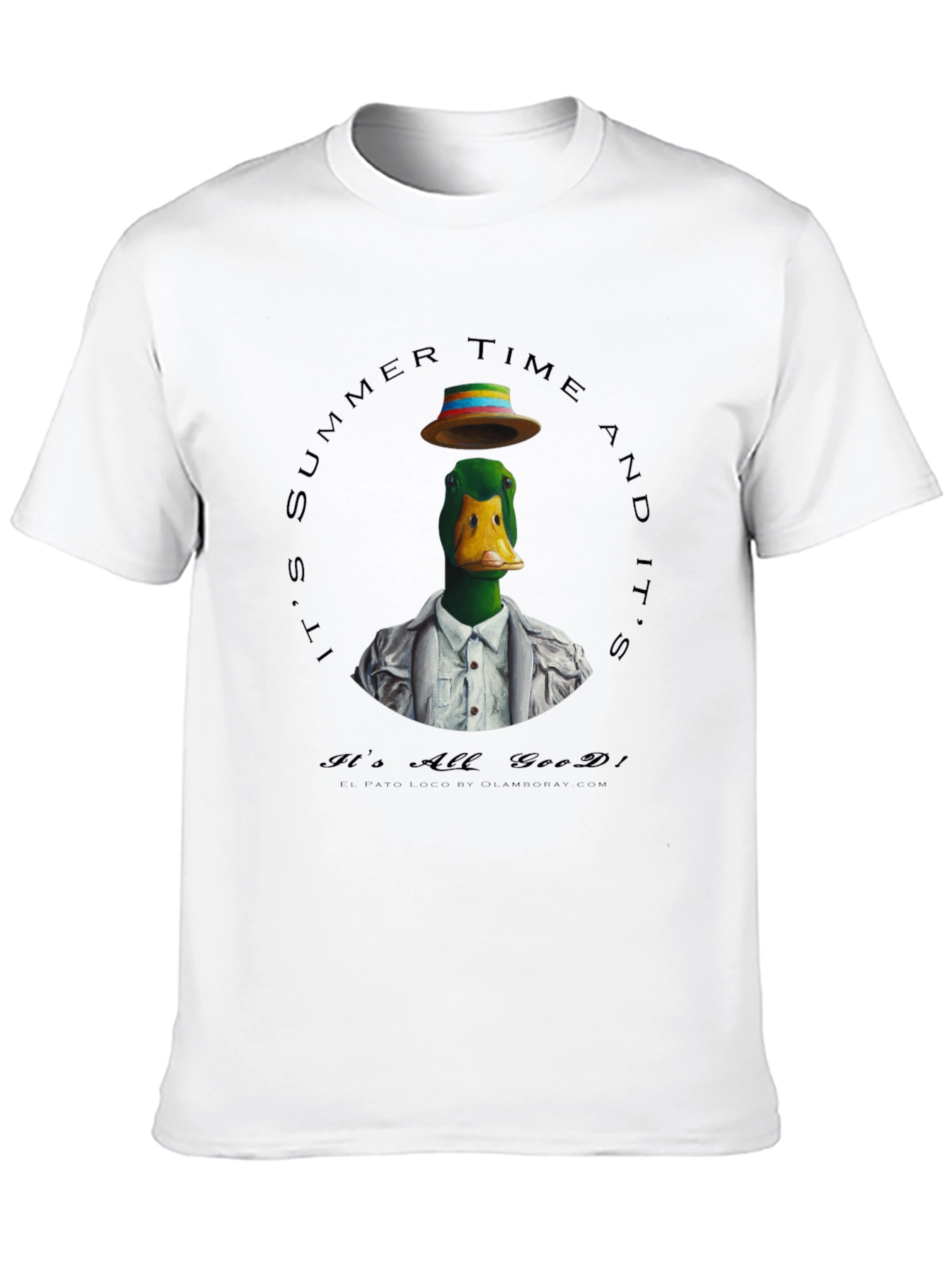 Summer Duck Graphic T-Shirt