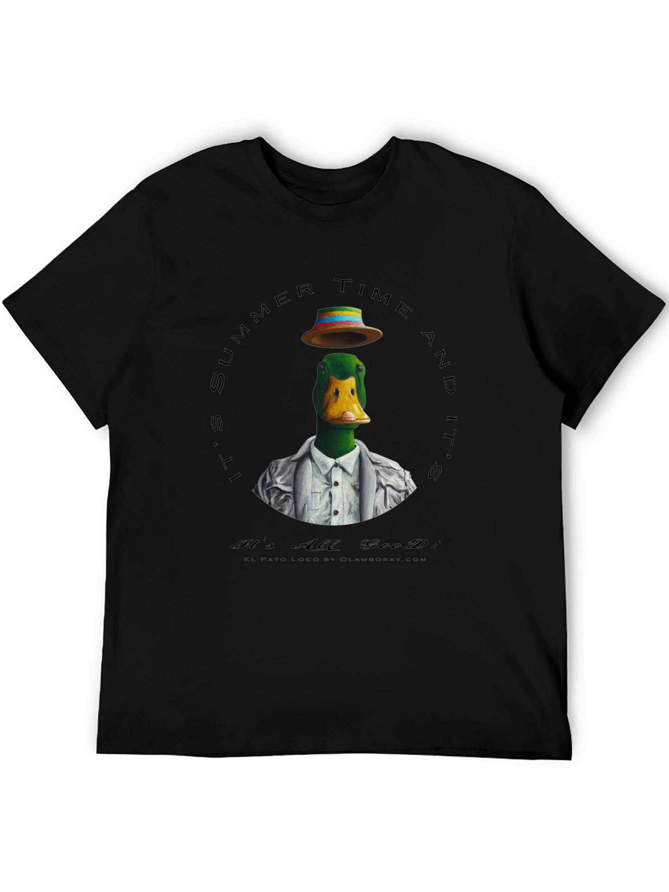 Summer Duck Graphic T-Shirt