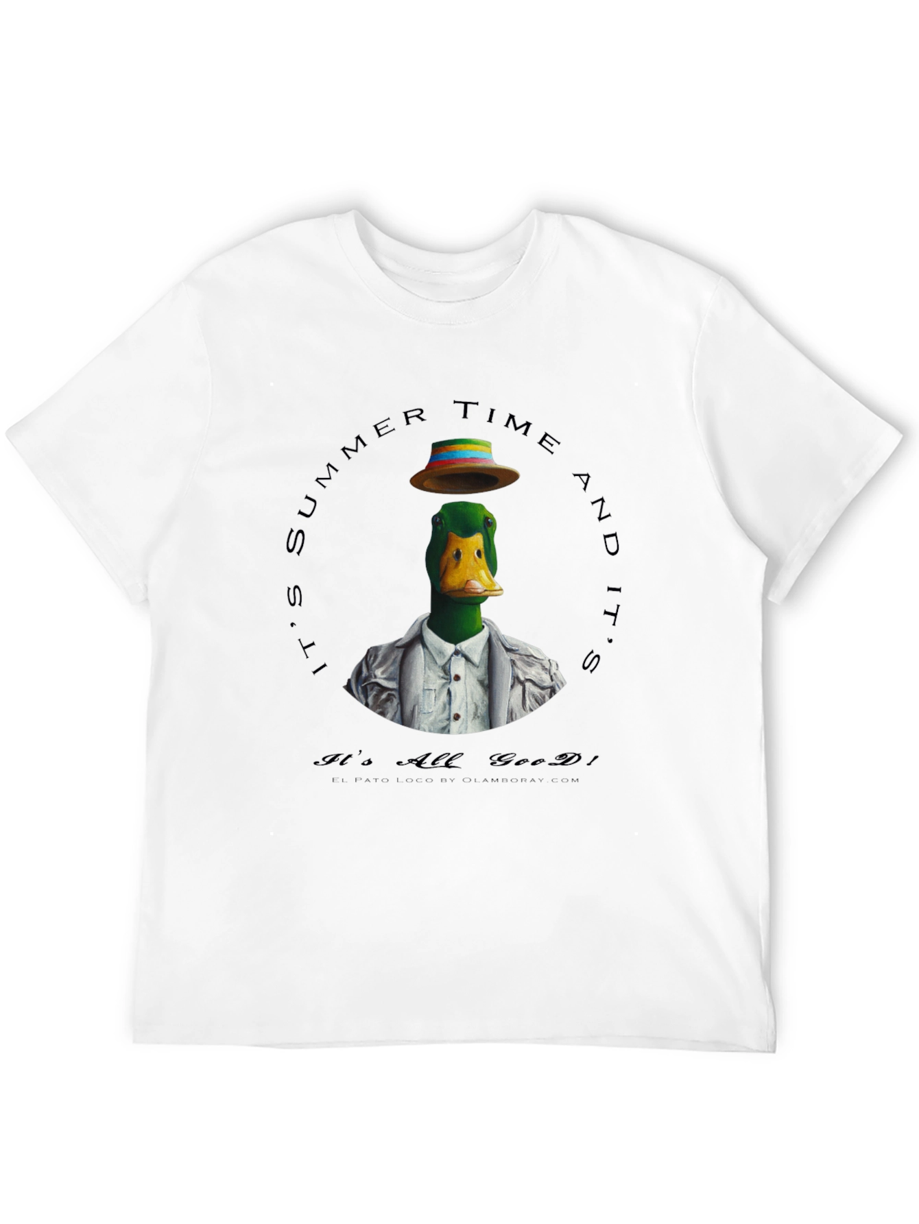 Summer Duck Graphic T-Shirt