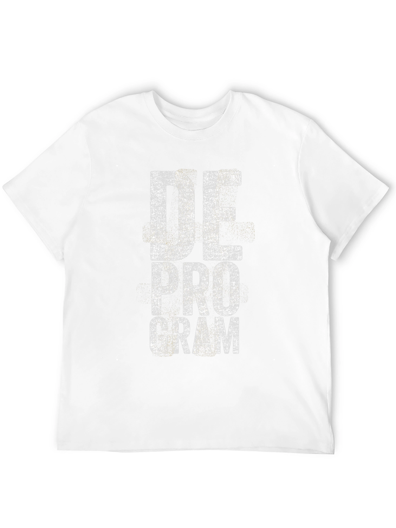 DEPROGRAM Graphic Tee - Black Cotton Blend T-Shirt