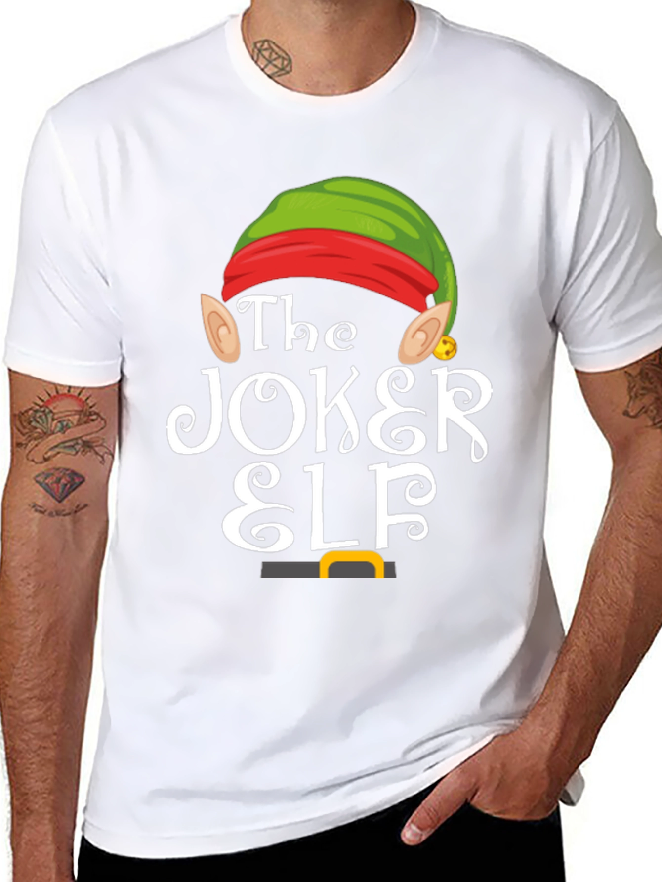The Joker Elf Christmas Holiday T-Shirt