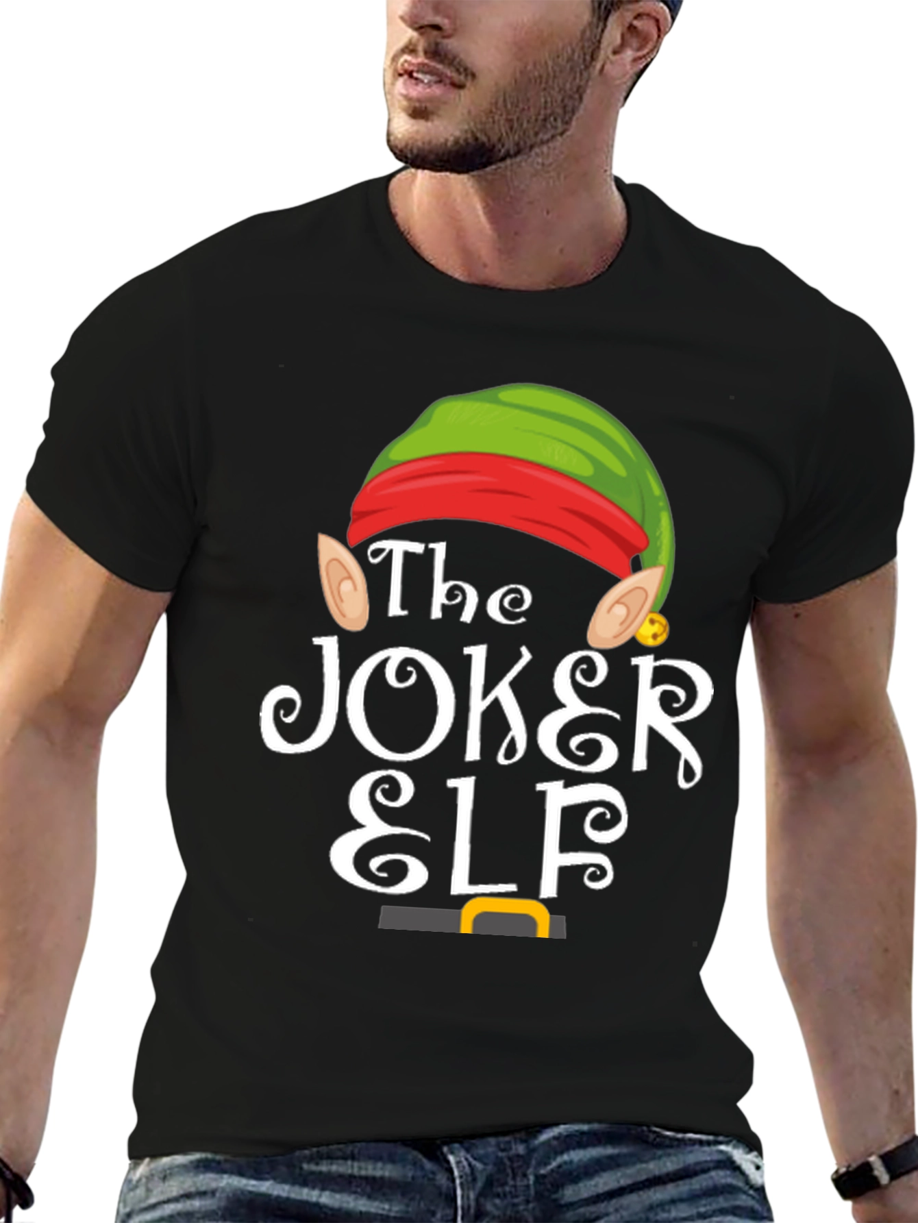 The Joker Elf Christmas Holiday T-Shirt
