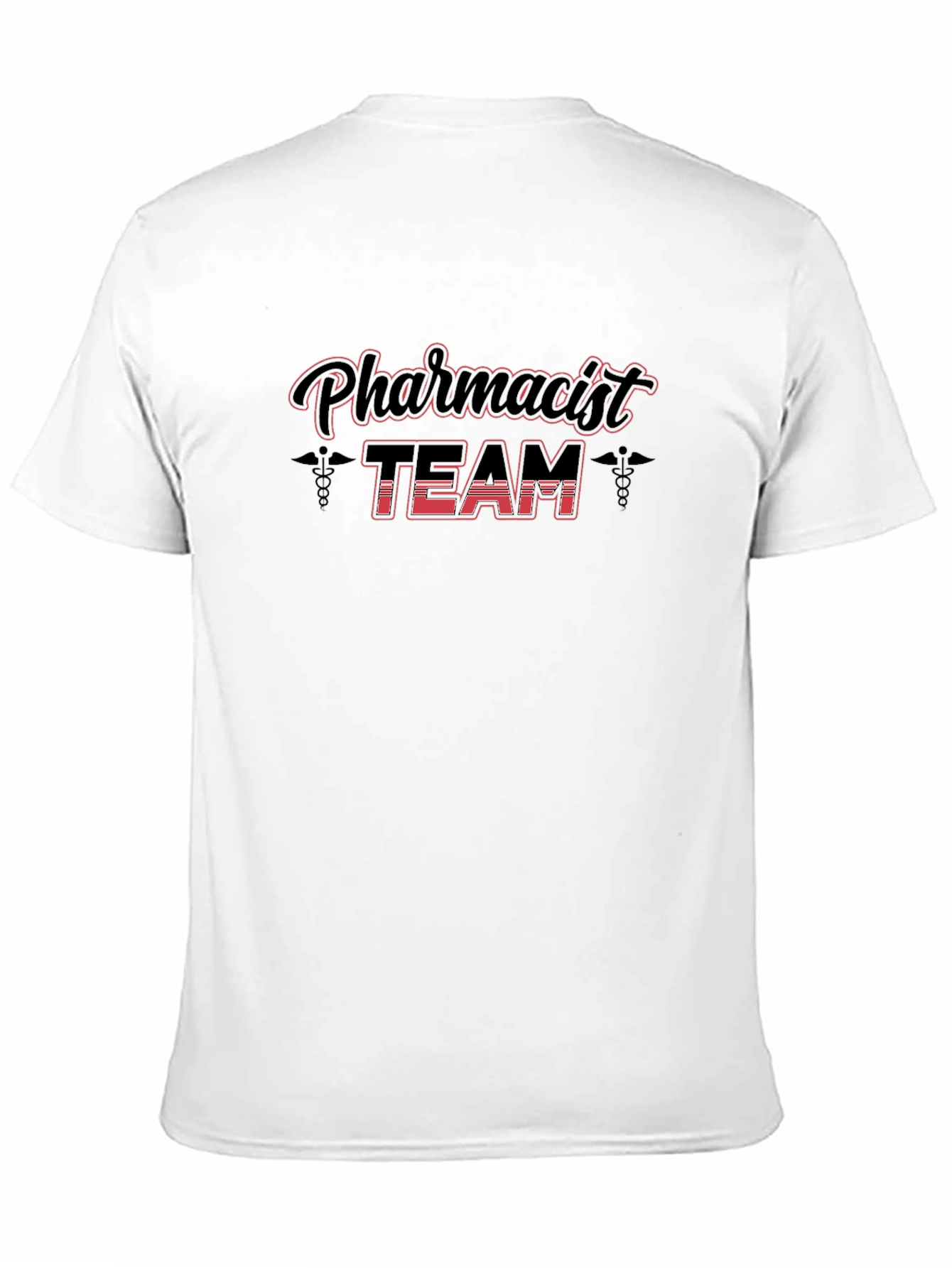 Pharmacist Team Black Graphic T-Shirt