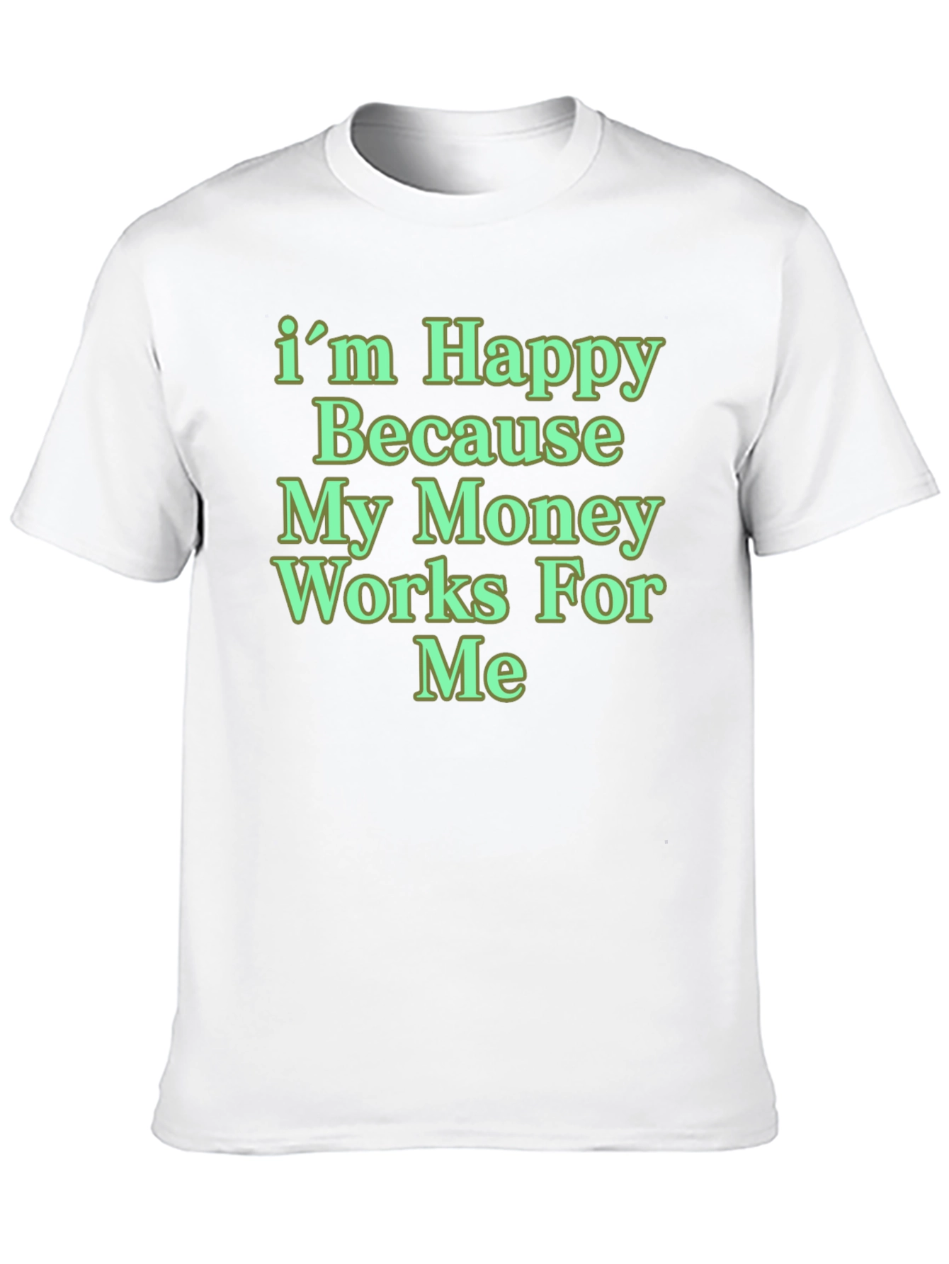 Happy Money Black T-Shirt