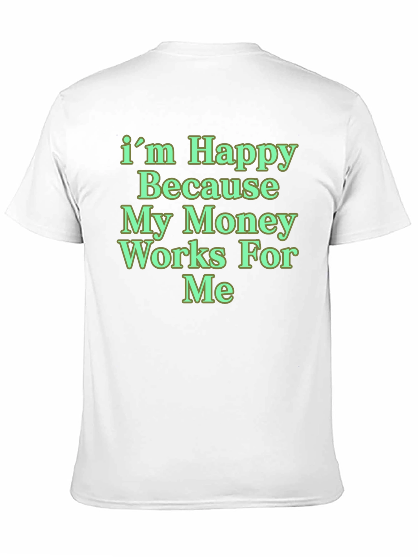 Happy Money Black T-Shirt
