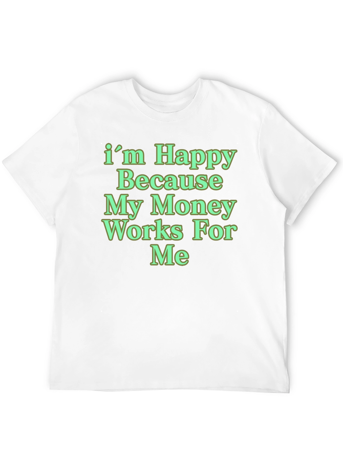 Happy Money Black T-Shirt