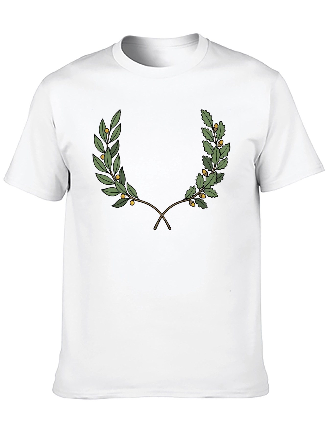 Botanical Wreath Graphic T-Shirt
