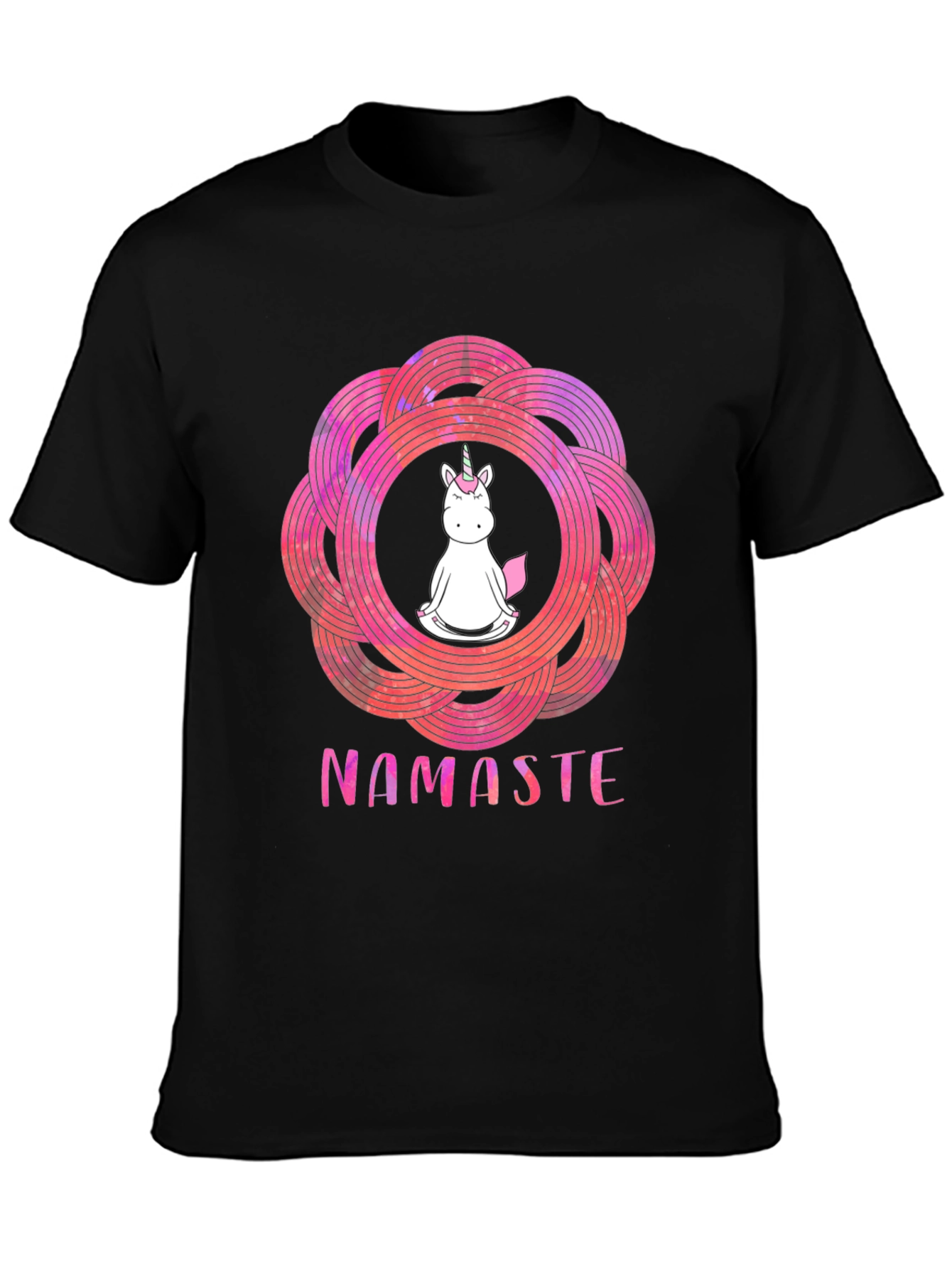 Unicorn Namaste Graphic Tee