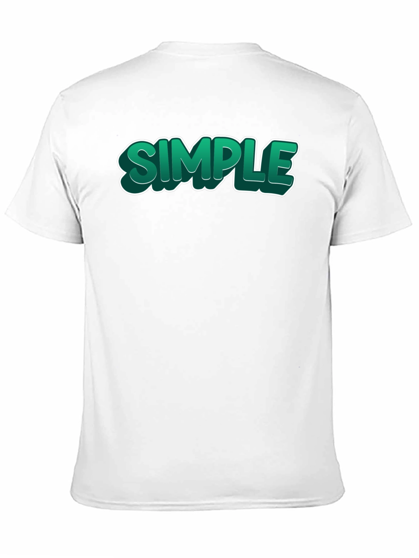 Simple Graphic Print T-Shirt