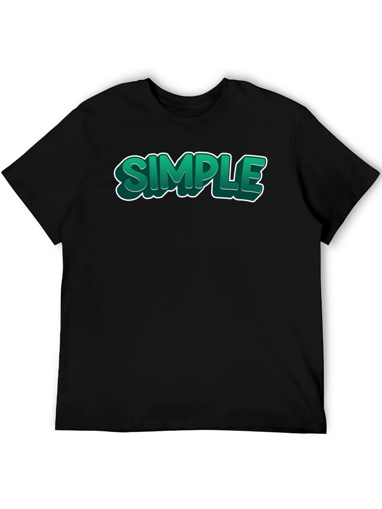 Simple Graphic Print T-Shirt