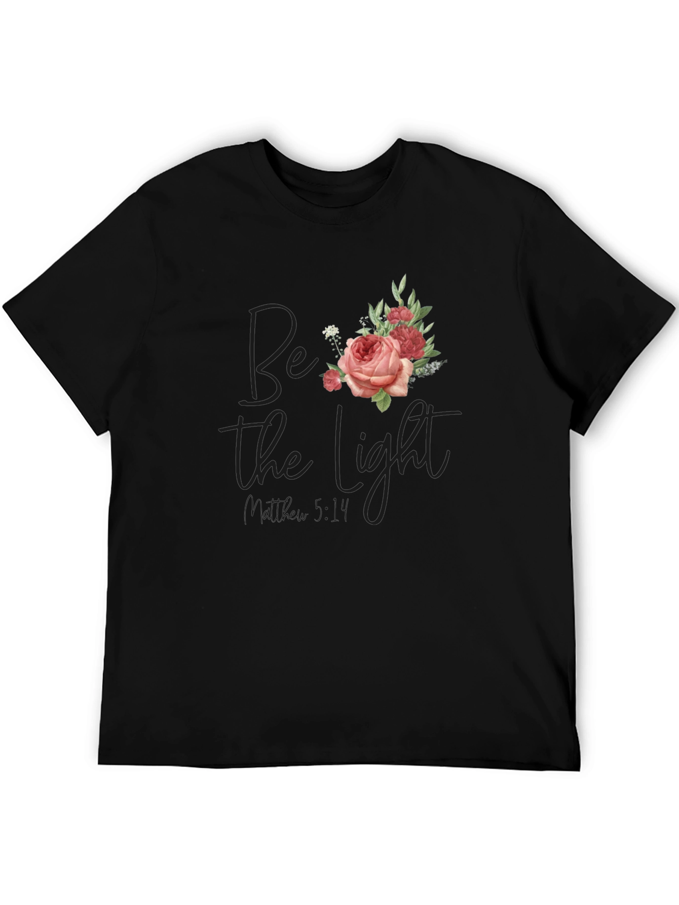 Be The Light Floral T-Shirt
