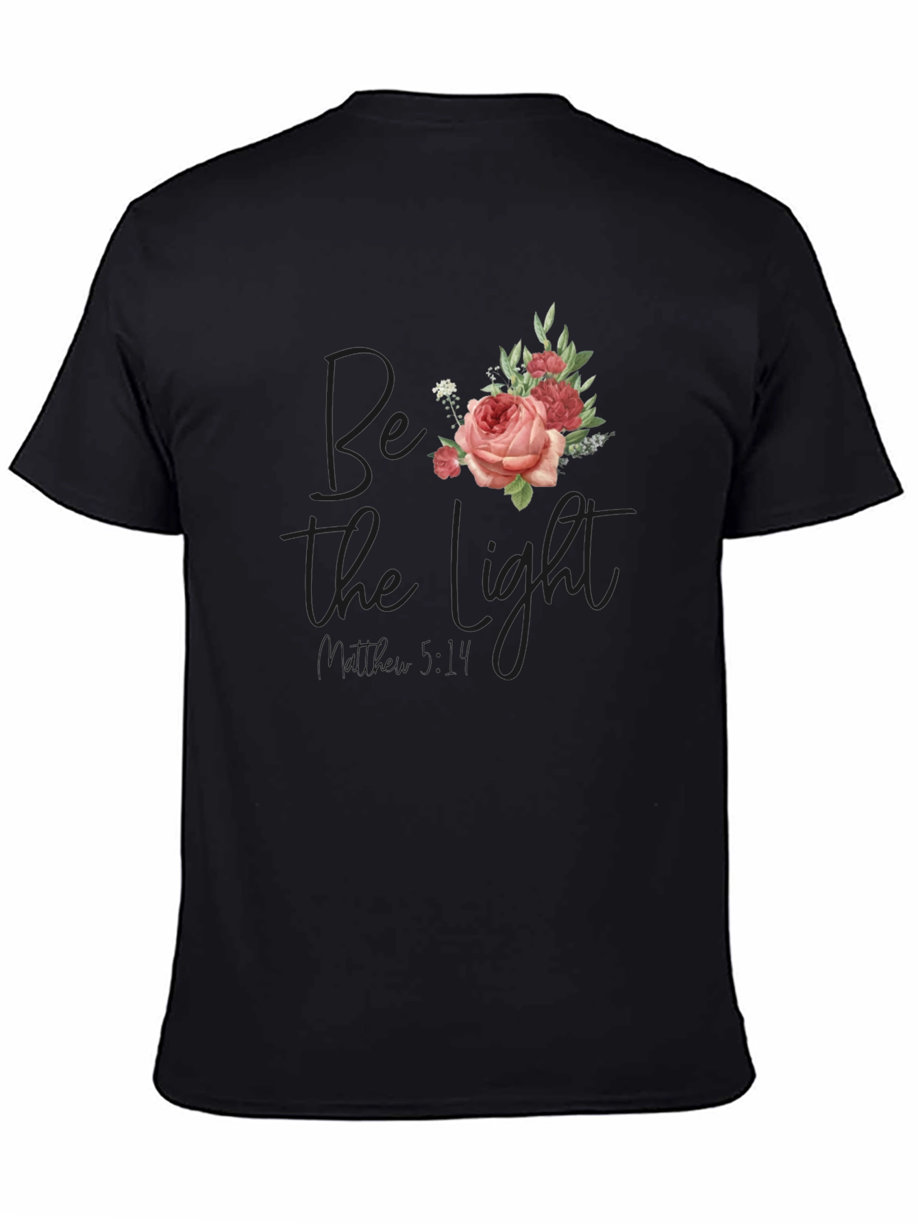 Be The Light Floral T-Shirt