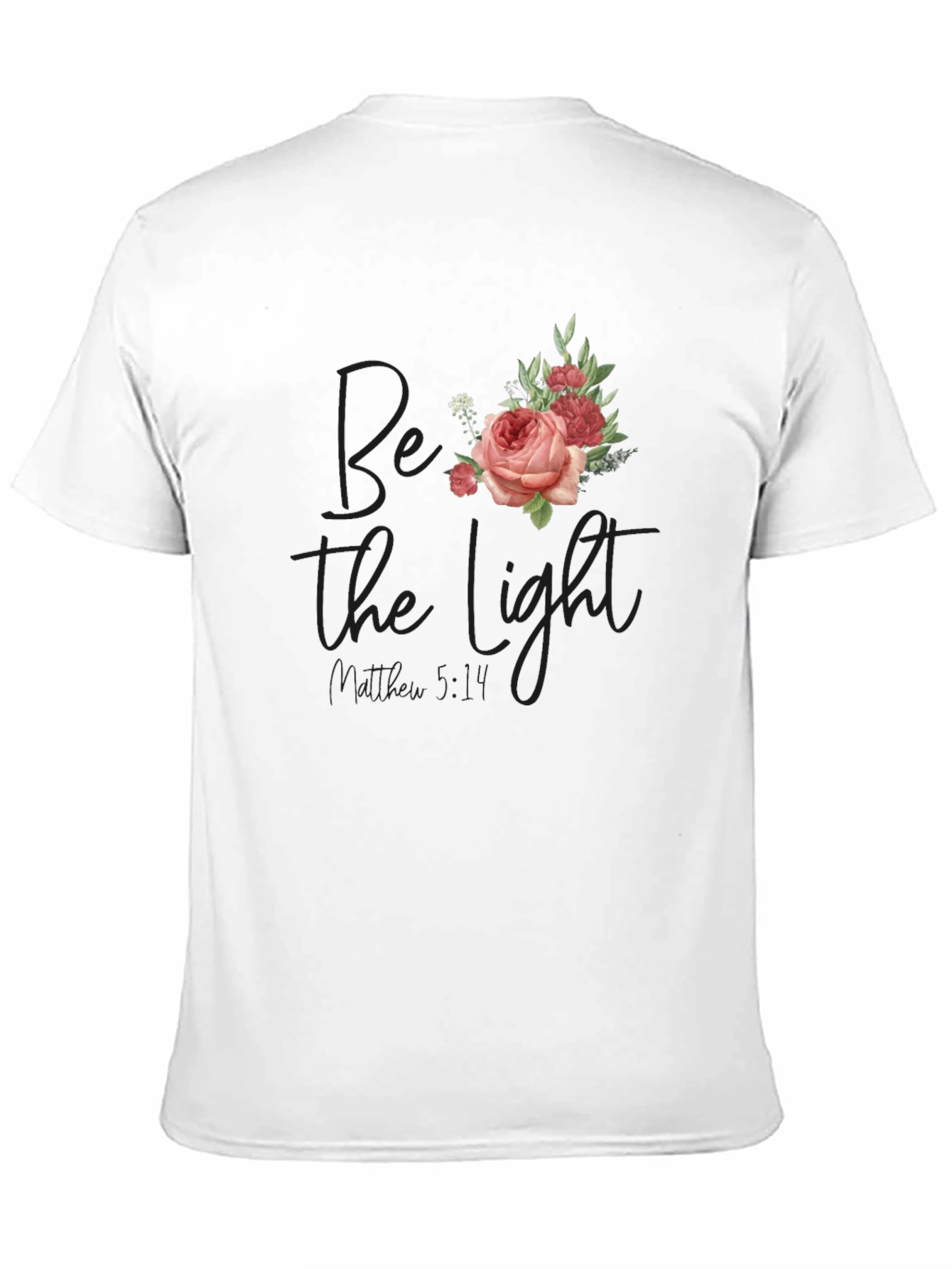 Be The Light Floral T-Shirt