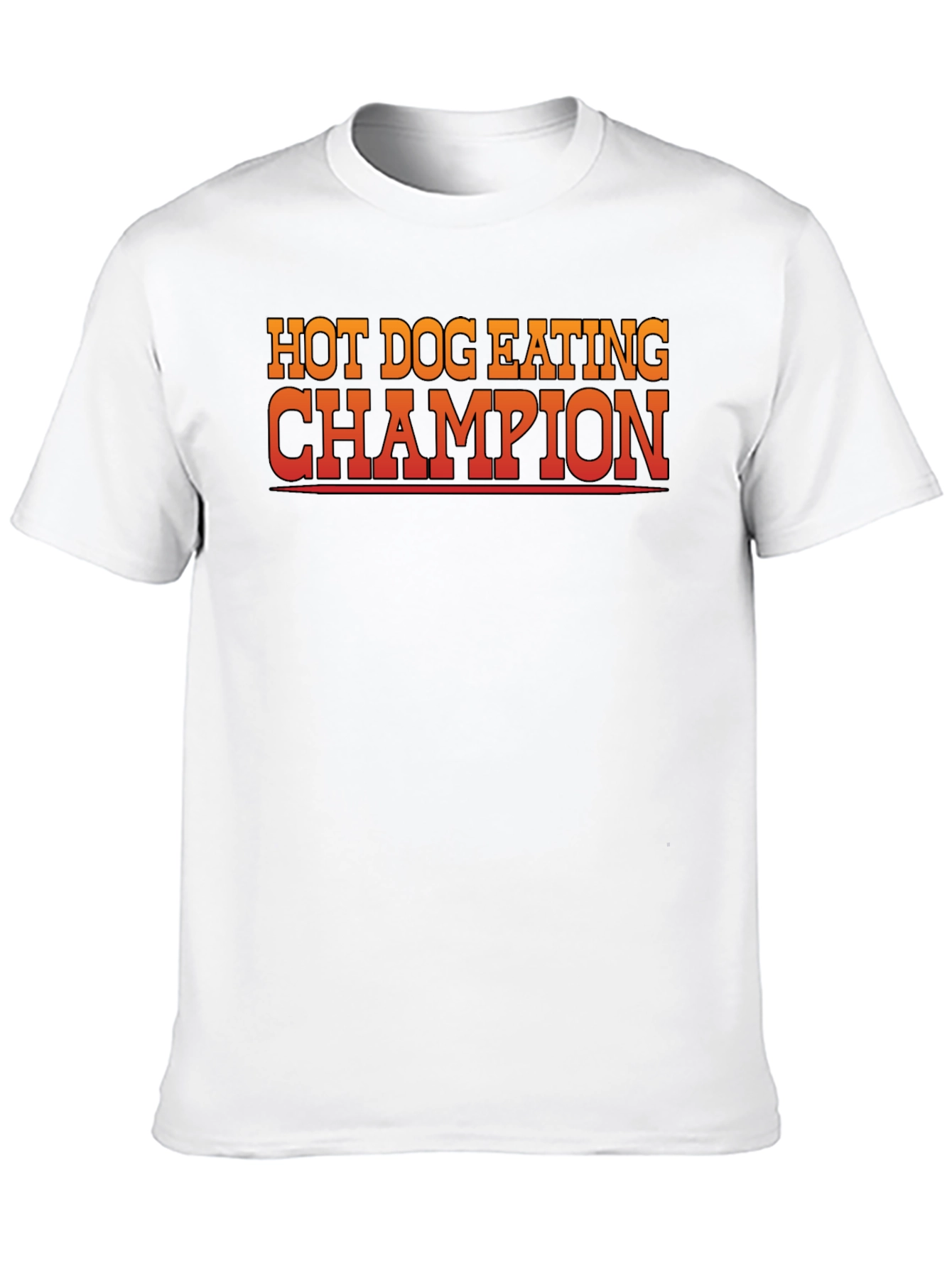 Hot Dog Eating Champion Graphic Tee