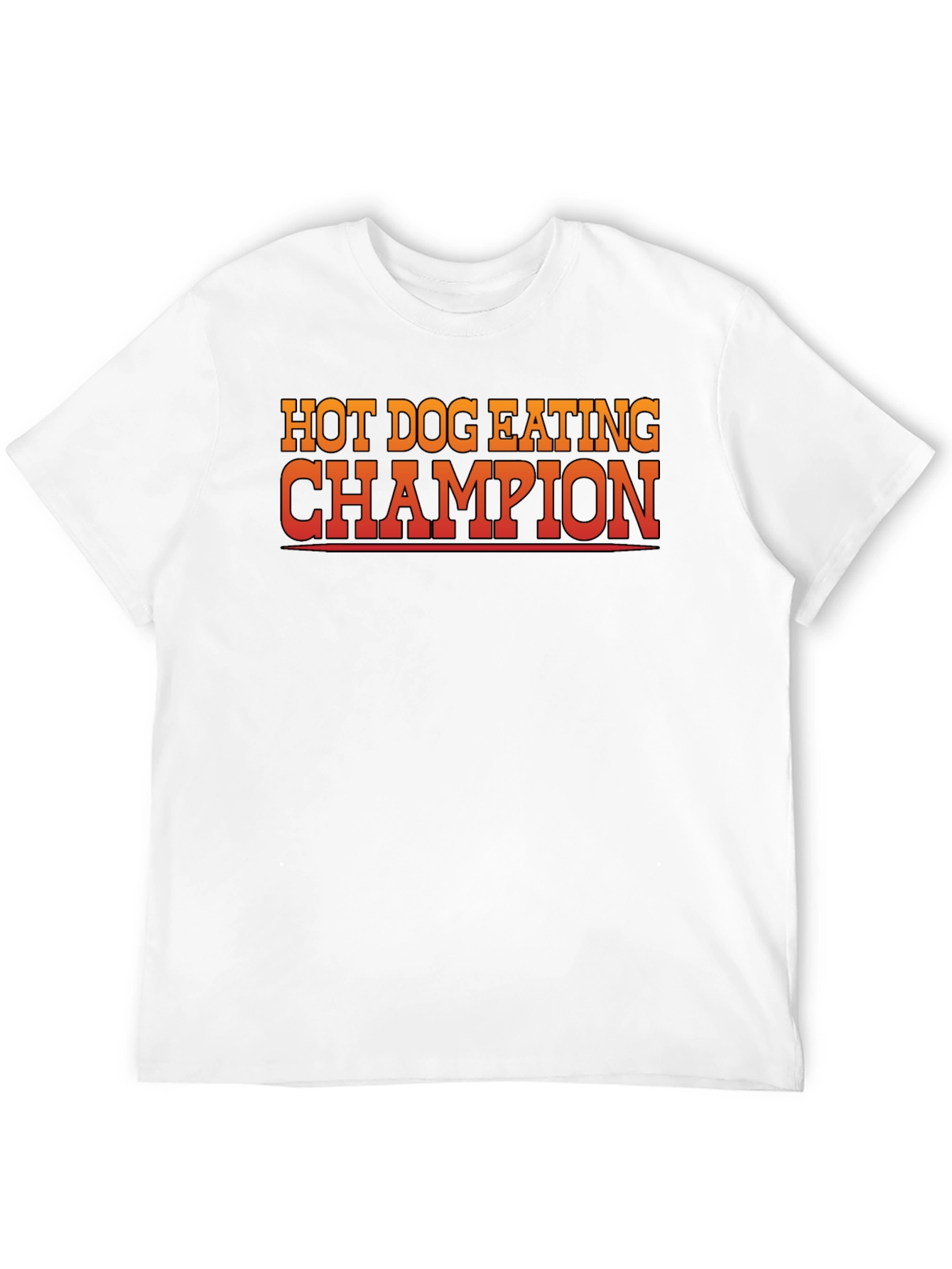 Hot Dog Eating Champion Graphic Tee