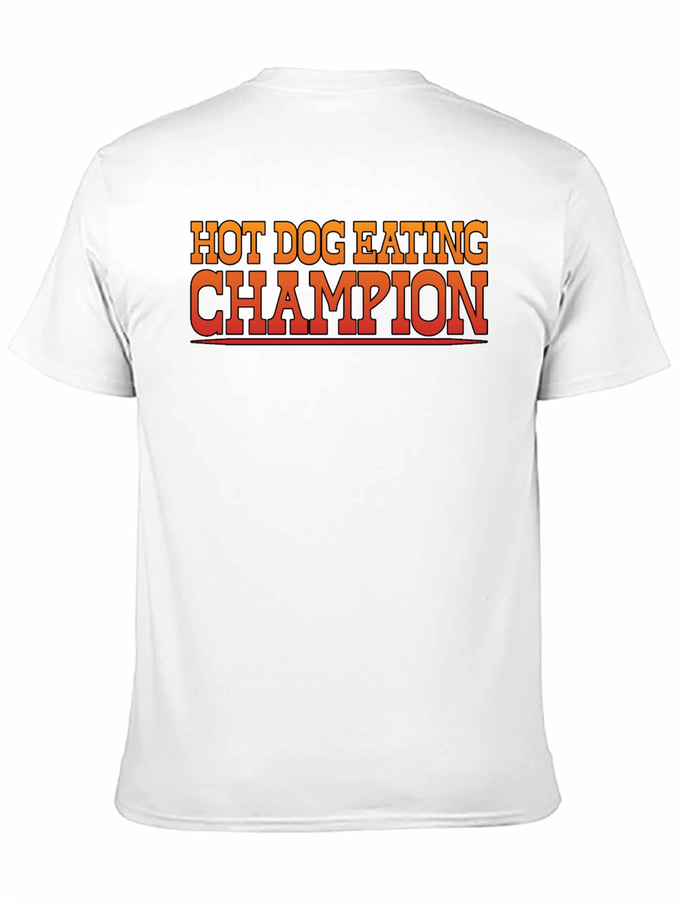 Hot Dog Eating Champion Graphic Tee