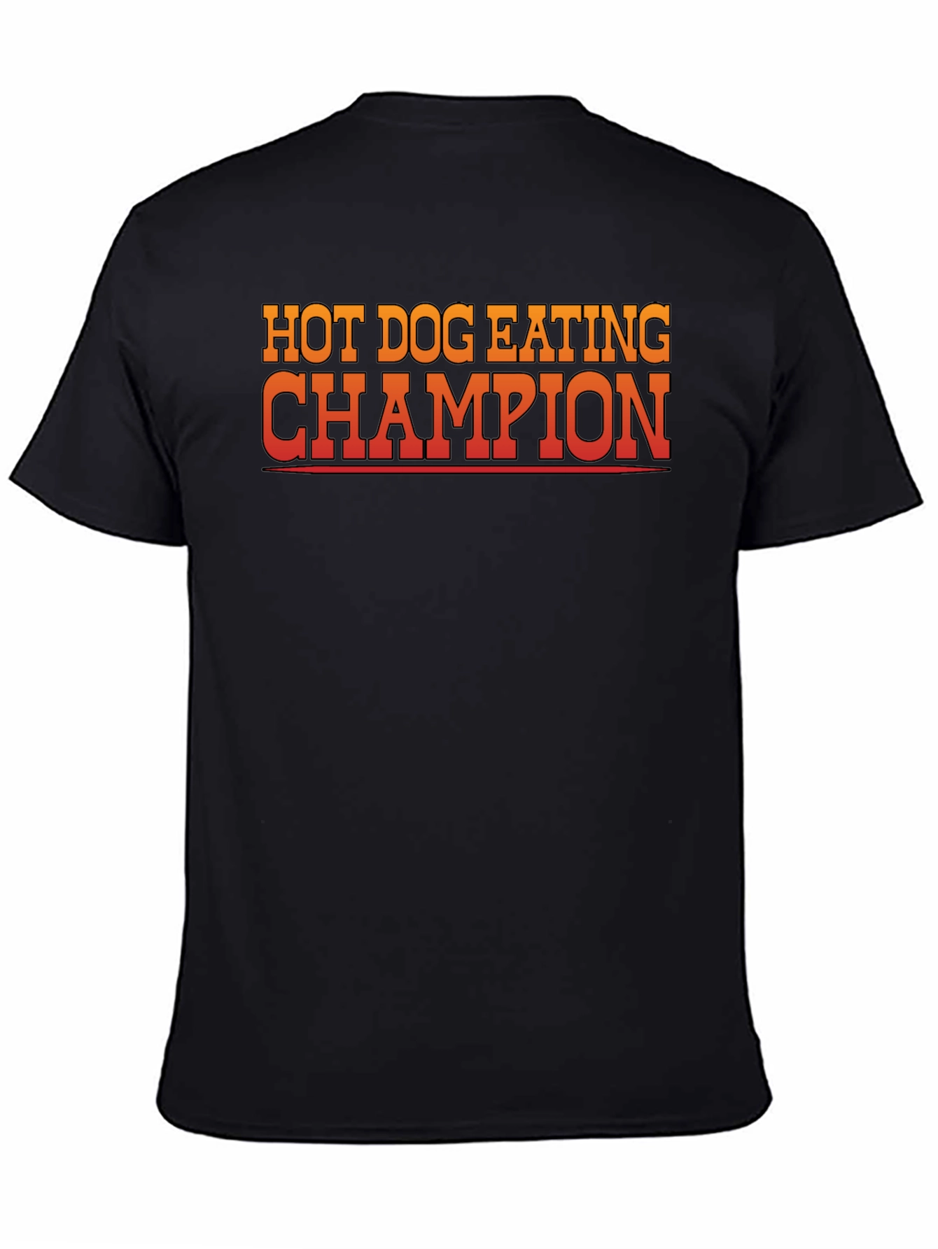 Hot Dog Eating Champion Graphic Tee