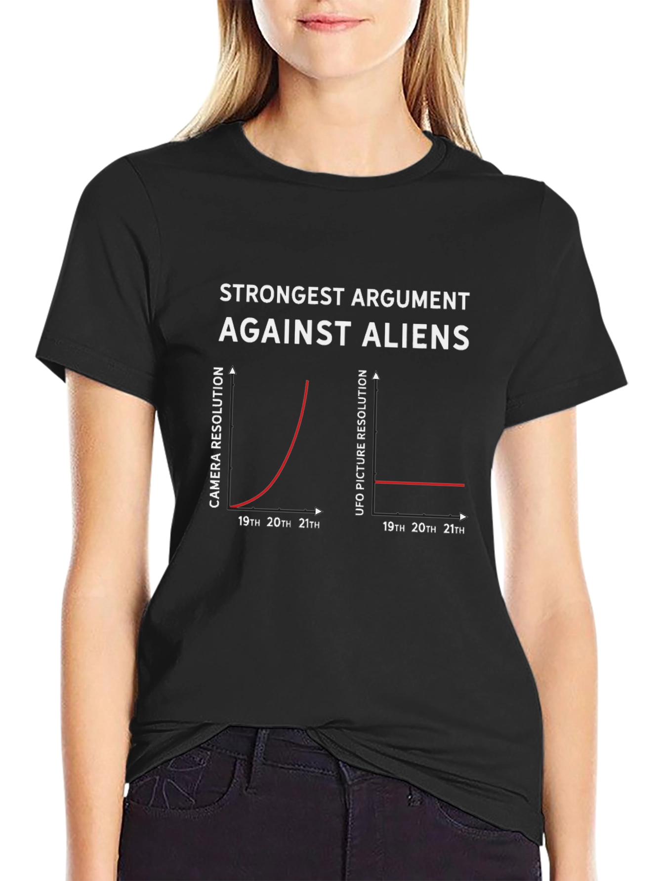 Strongest Argument Against Aliens T-Shirt