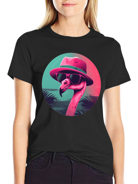 Cool Flamingo Graphic Tee