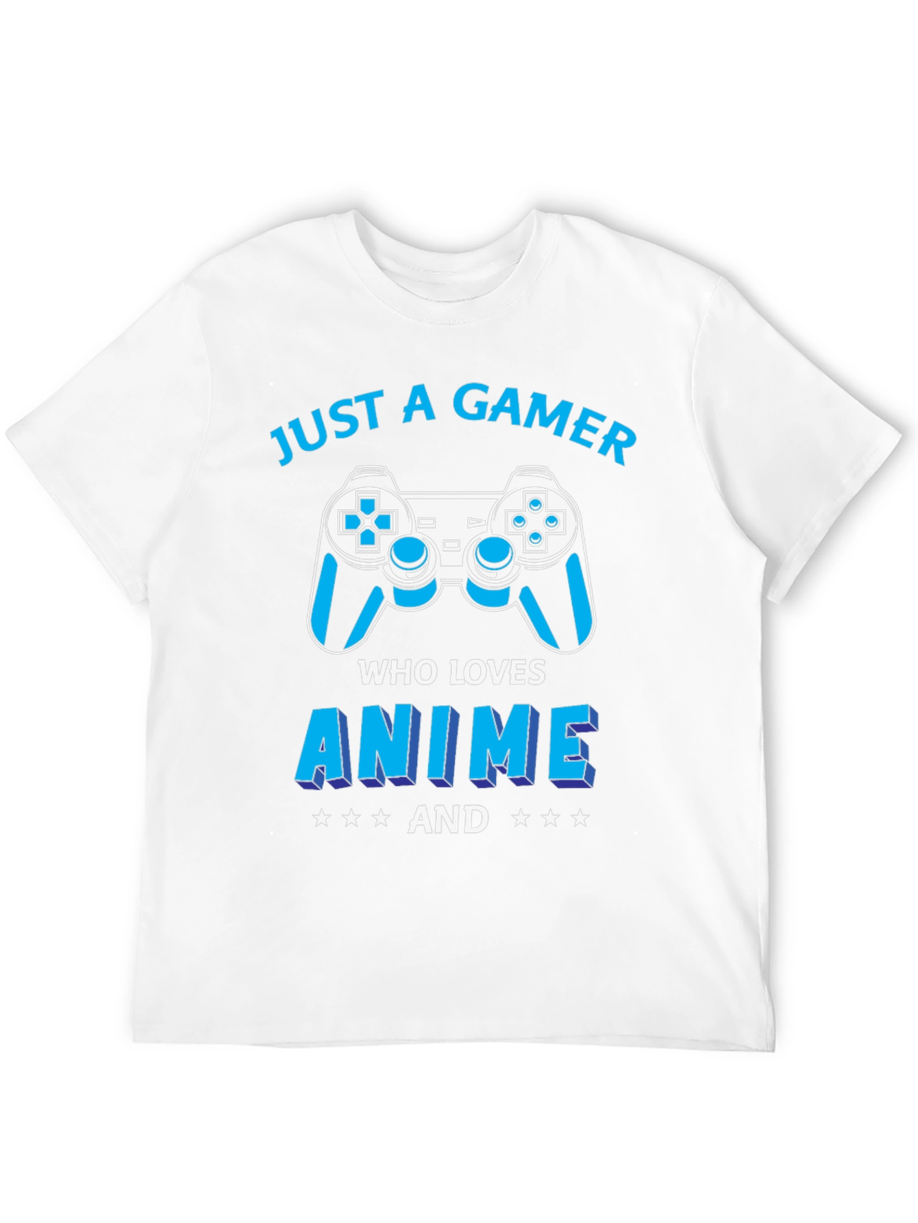 Just A Gamer Who Loves Anime T-Shirt