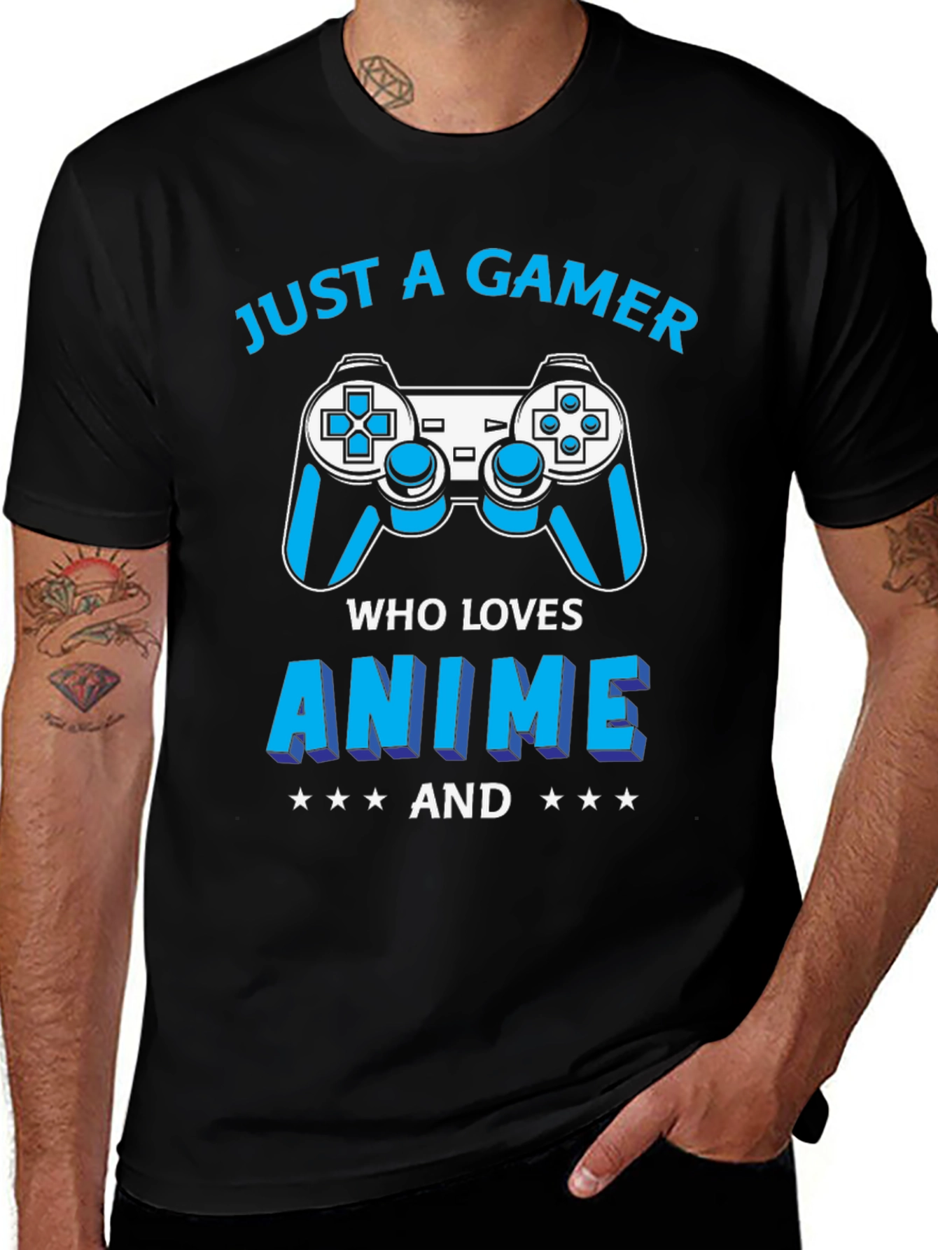 Just A Gamer Who Loves Anime T-Shirt