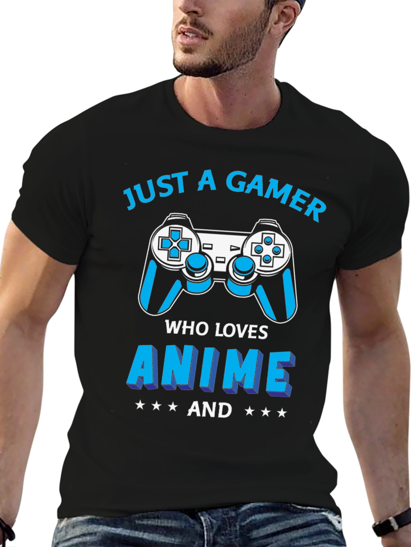 Just A Gamer Who Loves Anime T-Shirt