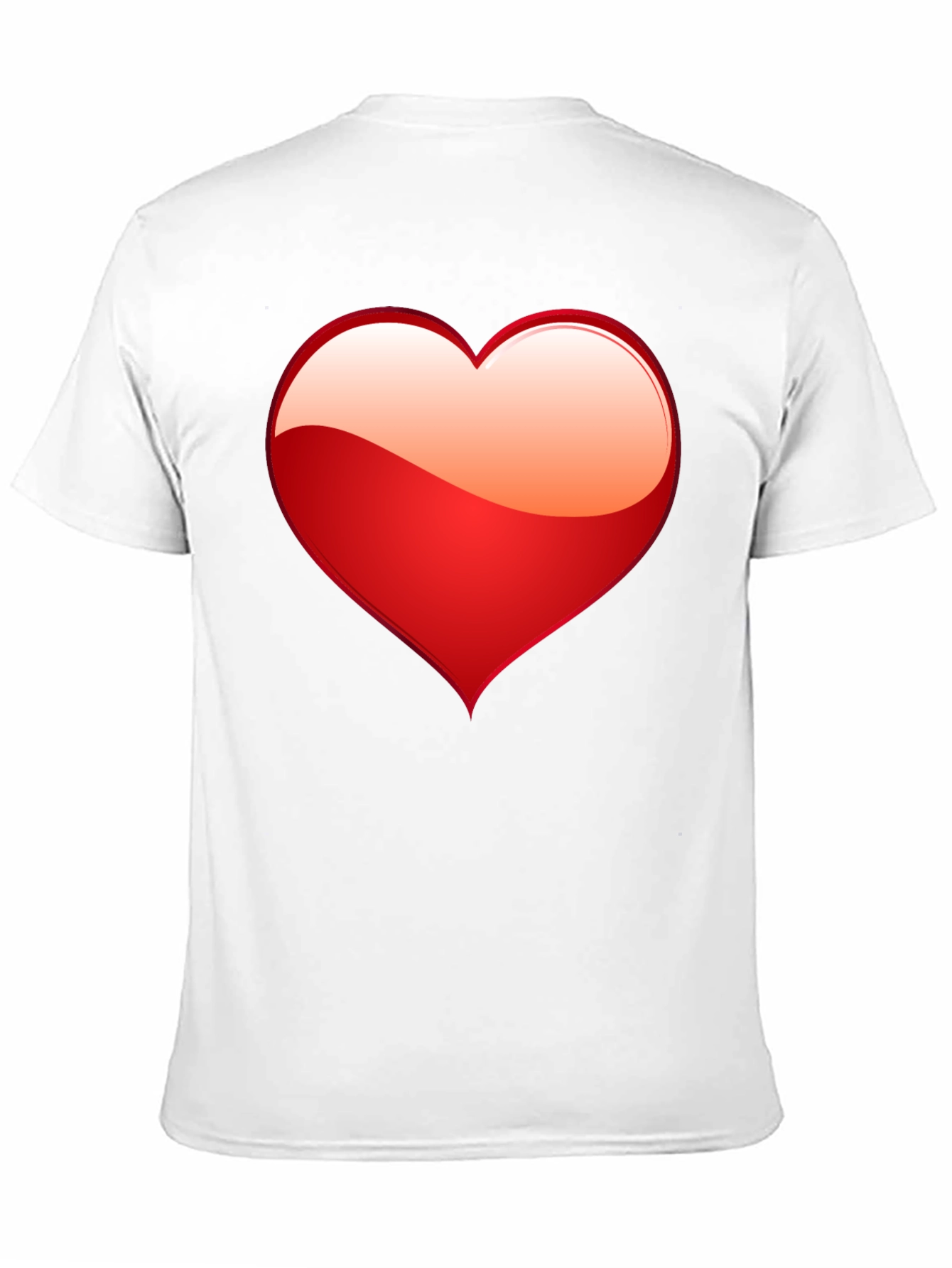 Heart Graphic Black T-Shirt