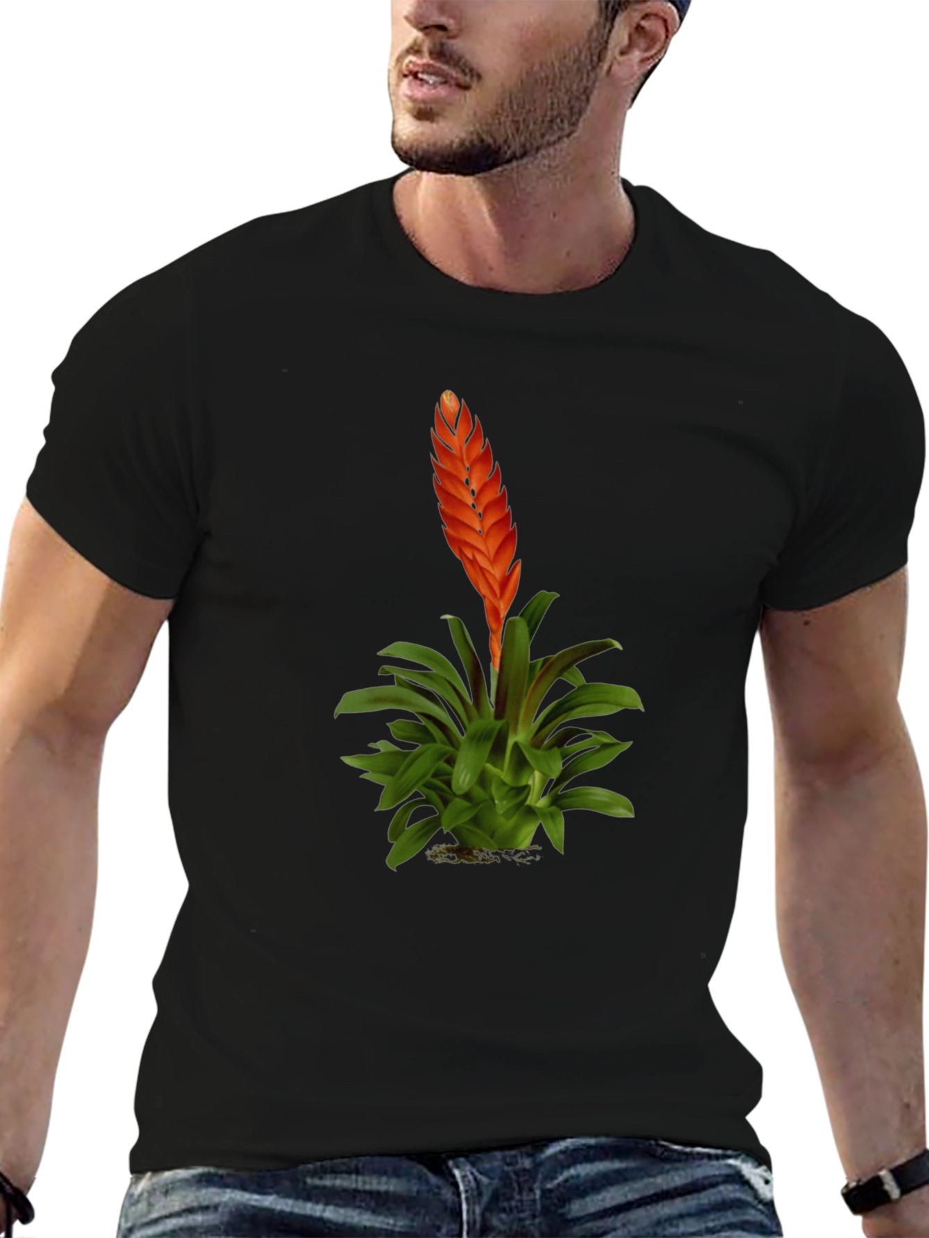 Bromeliad Flower Graphic Tee