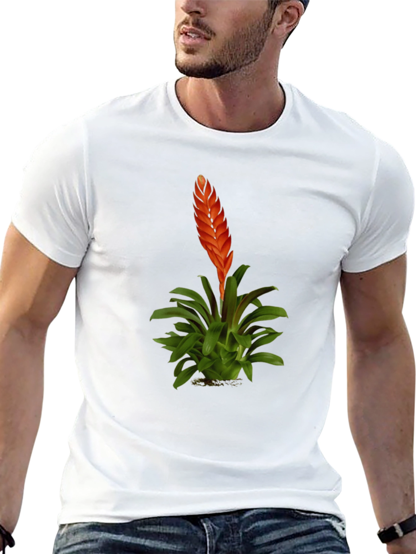 Bromeliad Flower Graphic Tee
