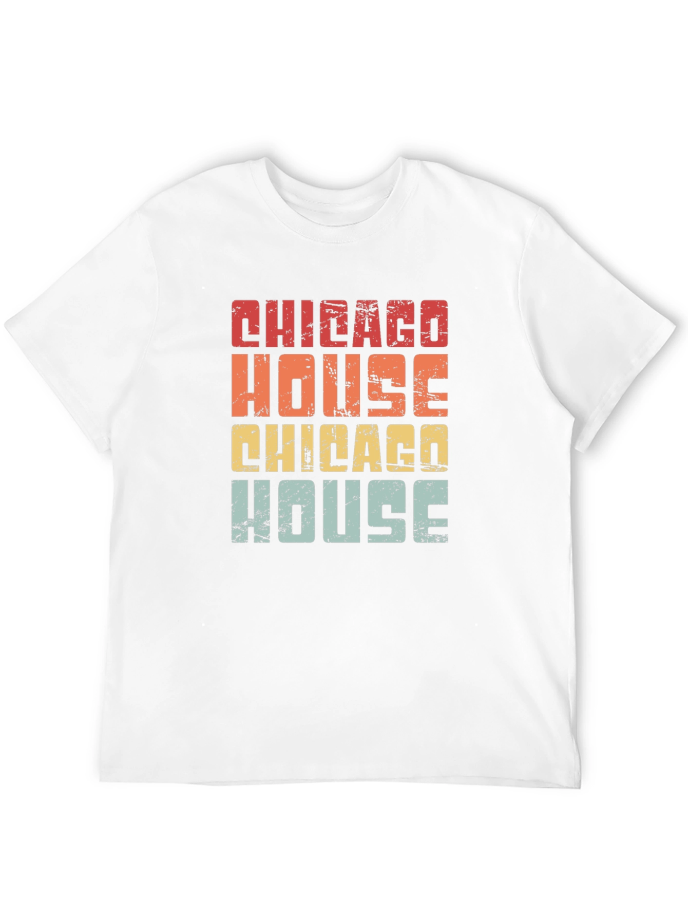 Chicago House Music Retro Graphic T-Shirt
