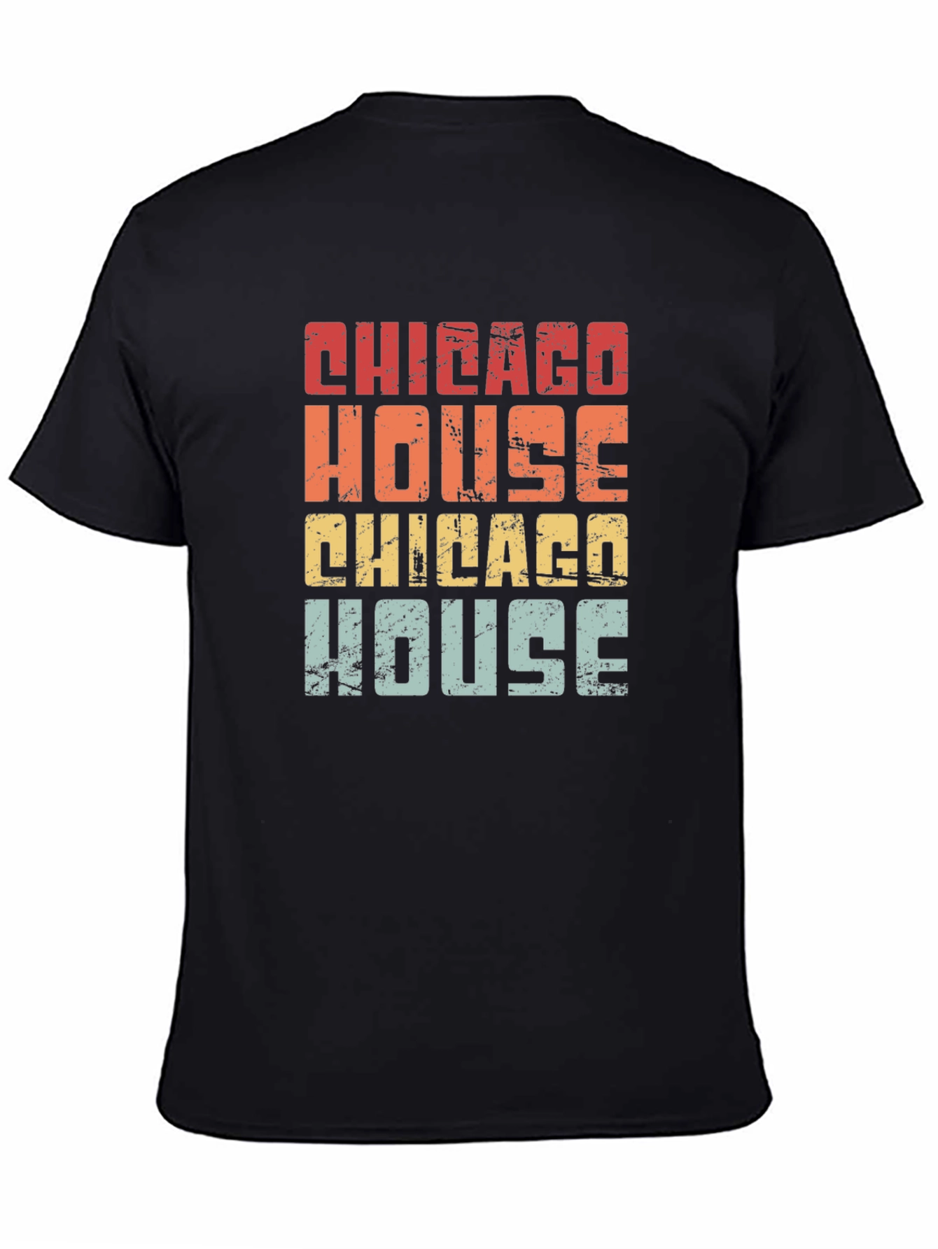 Chicago House Music Retro Graphic T-Shirt