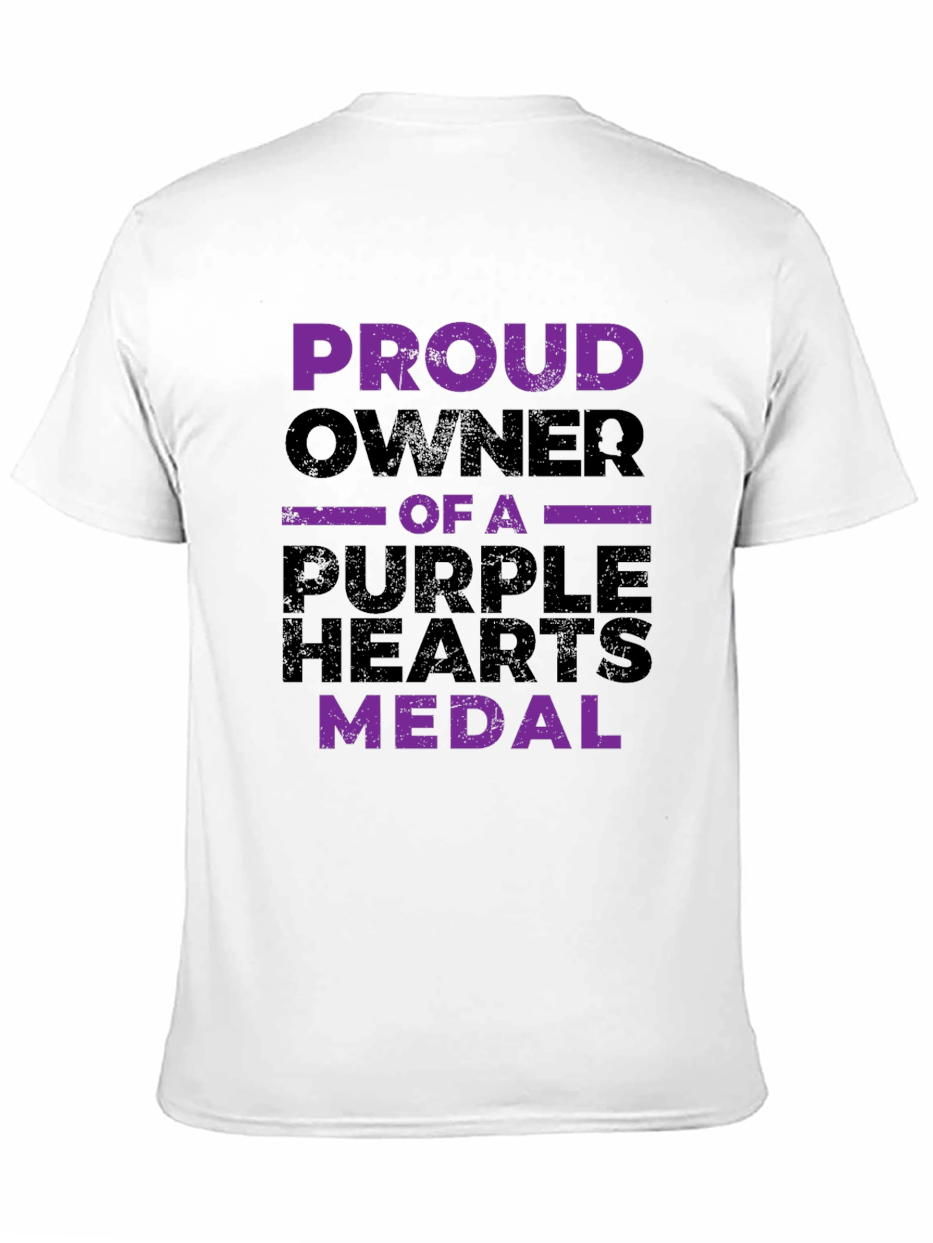 Proud Owner Purple Heart Medal Graphic T-Shirt