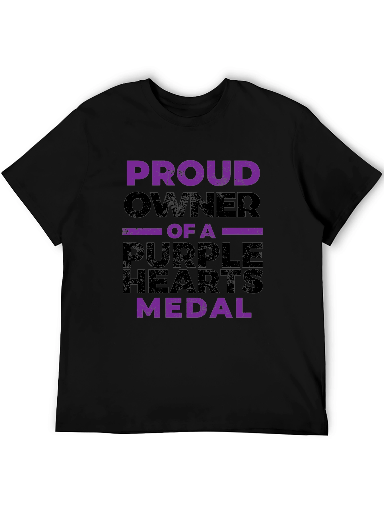 Proud Owner Purple Heart Medal Graphic T-Shirt