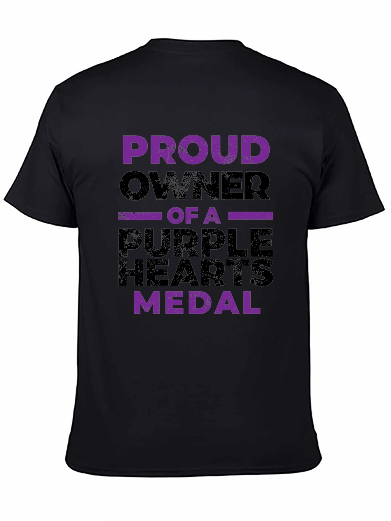 Proud Owner Purple Heart Medal Graphic T-Shirt