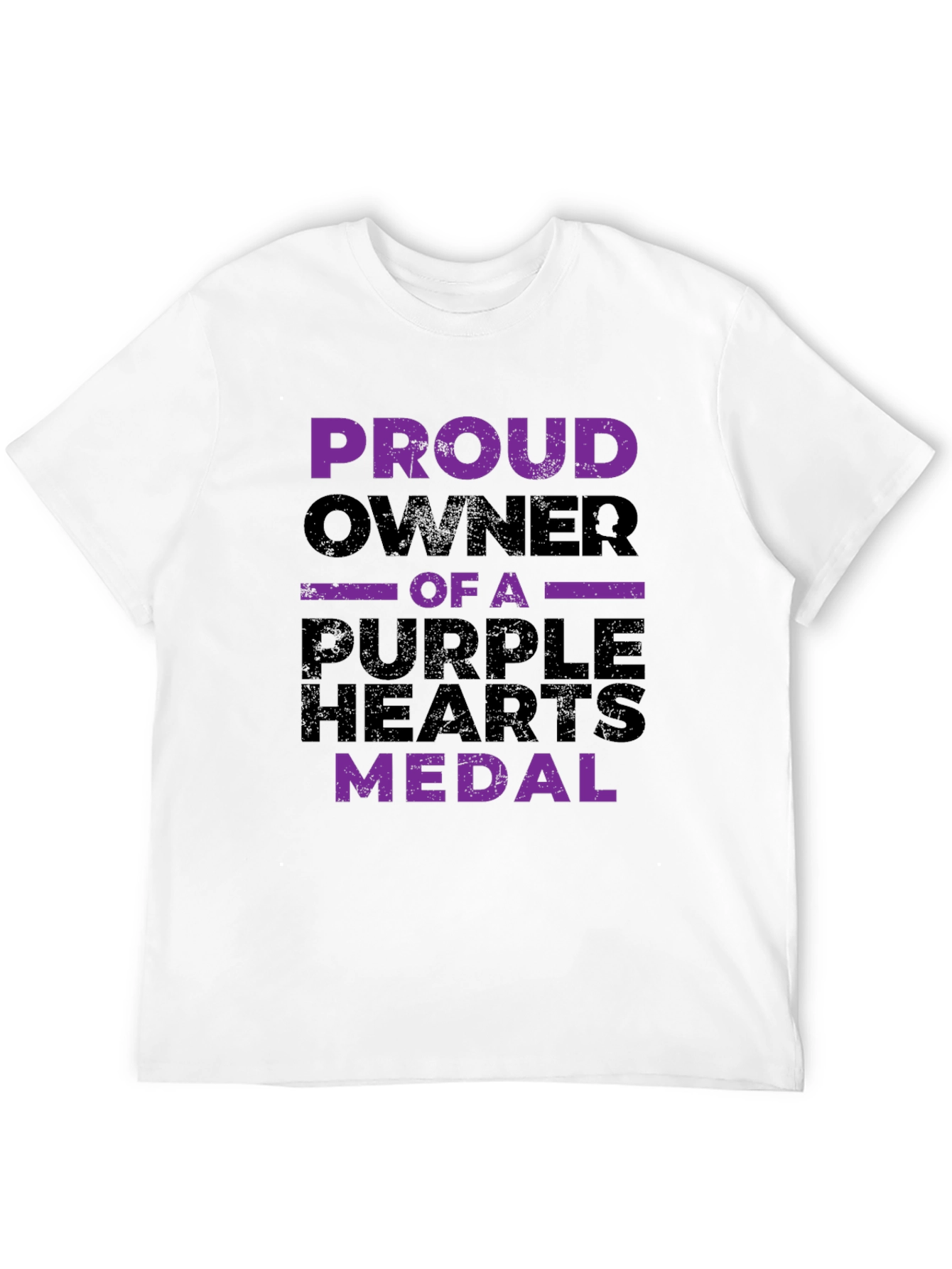 Proud Owner Purple Heart Medal Graphic T-Shirt