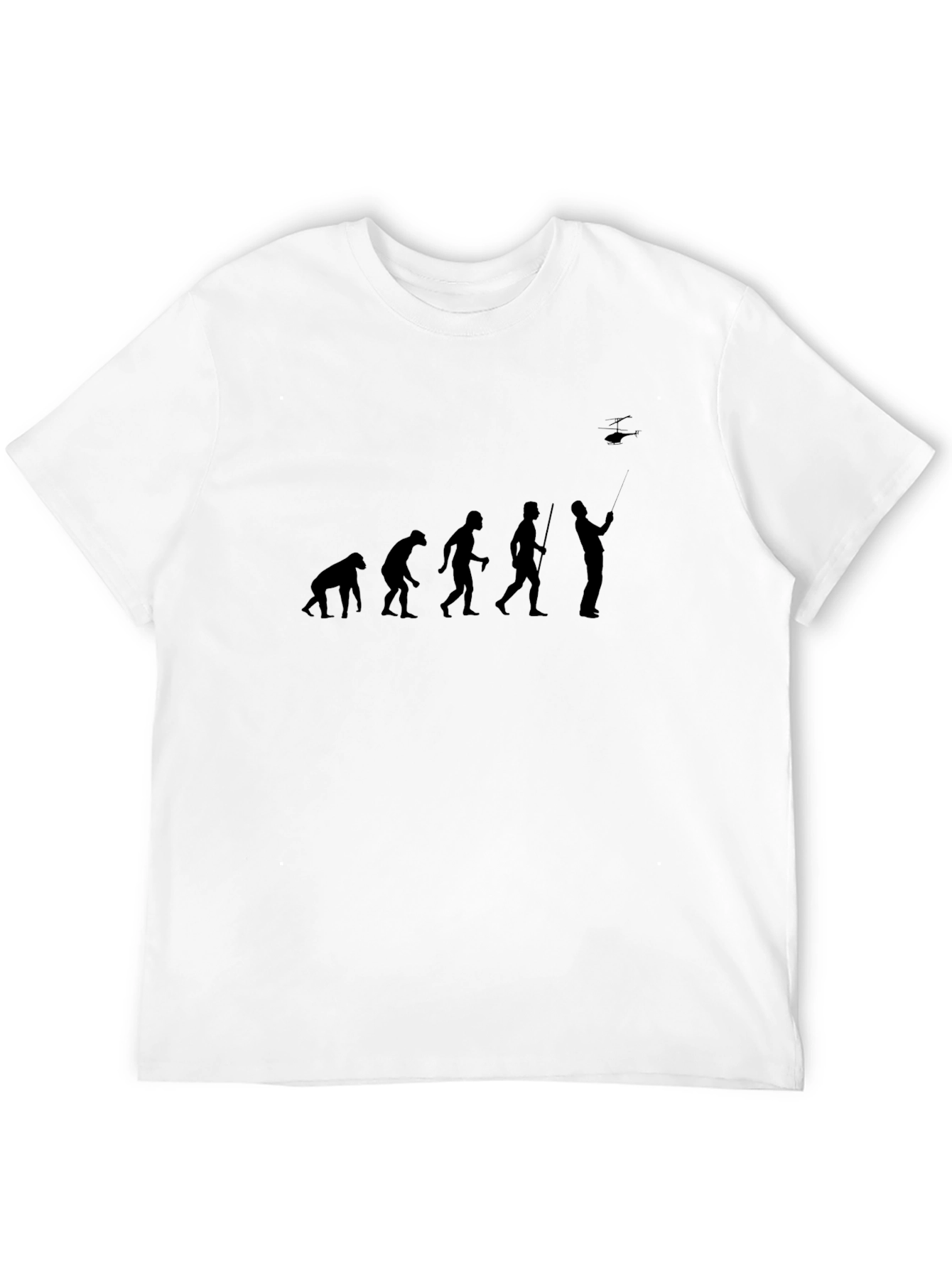 Evolution Phone Black T-Shirt