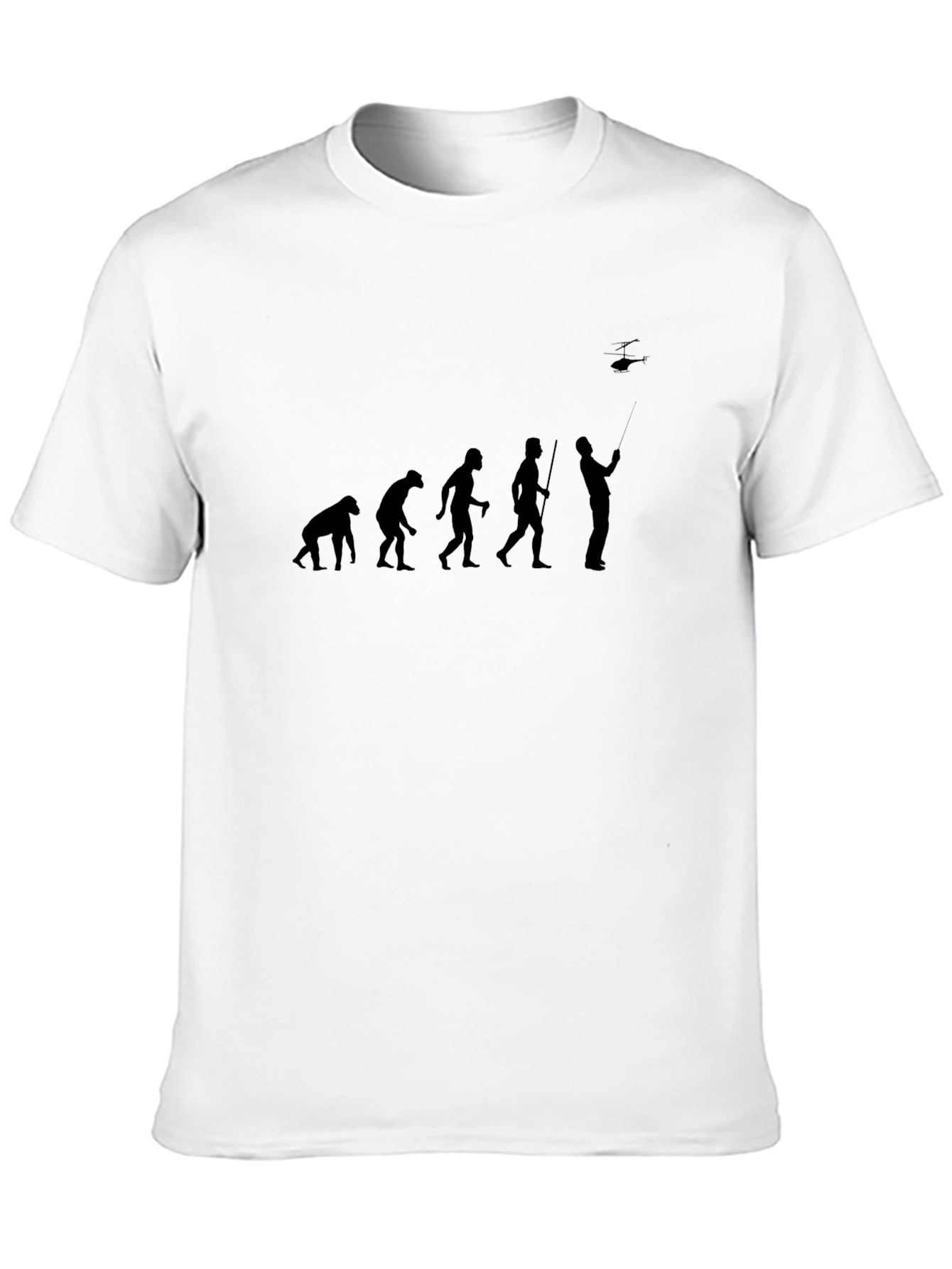 Evolution Phone Black T-Shirt
