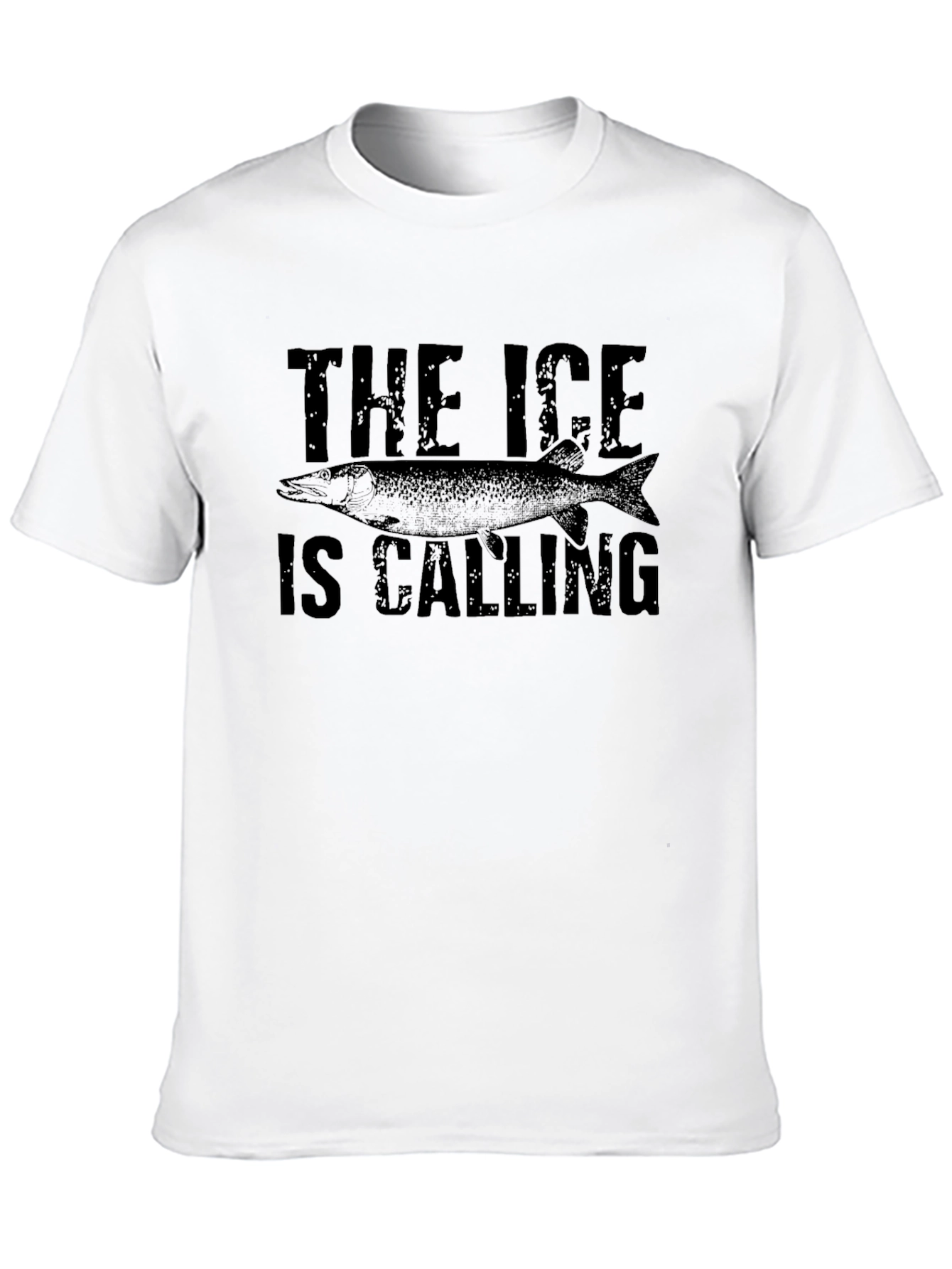 The Ice Is Calling - Fishing T-Shirt