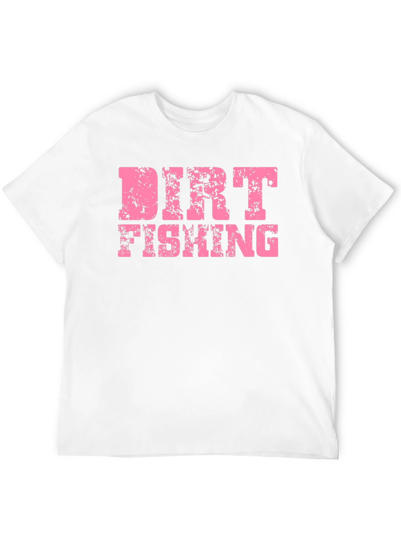 Dirt Fishing Graphic T-Shirt - Black