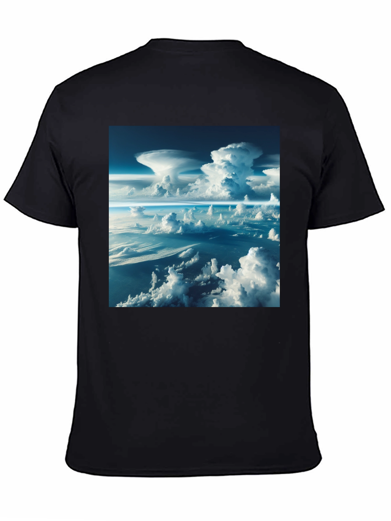 Cloudscape Graphic Tee - Unique Sky Print