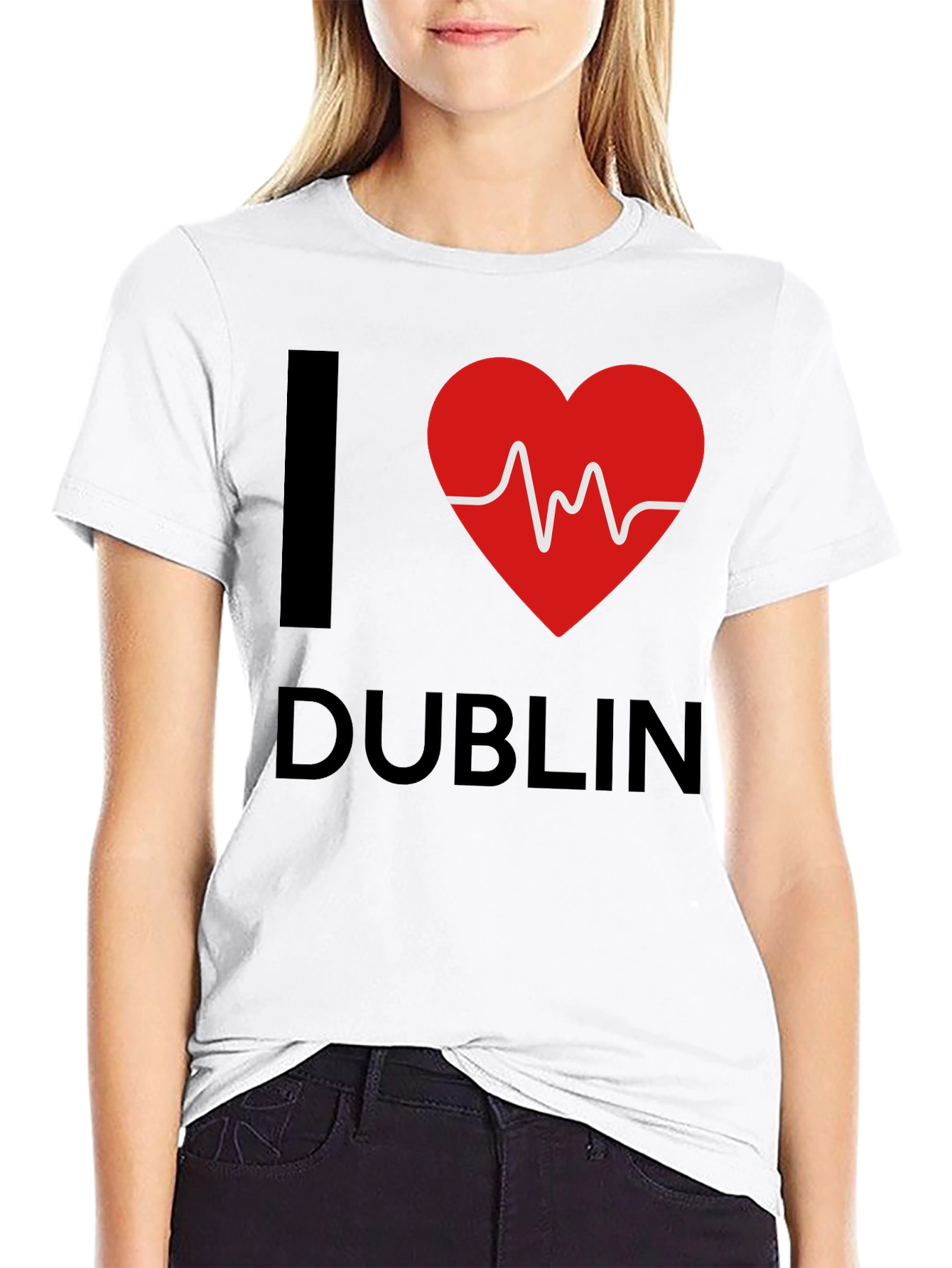 I Heart Dublin ECG T-Shirt