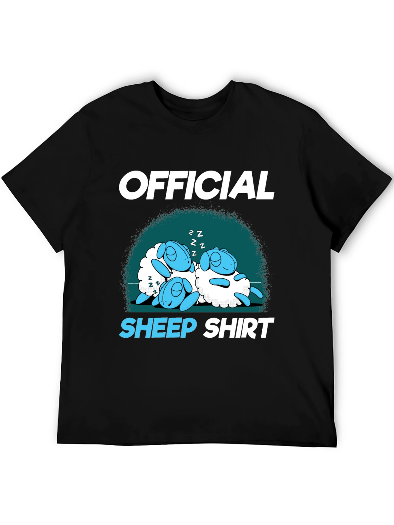 Official Sheep Shirt - Sleeping Cartoon Lambs