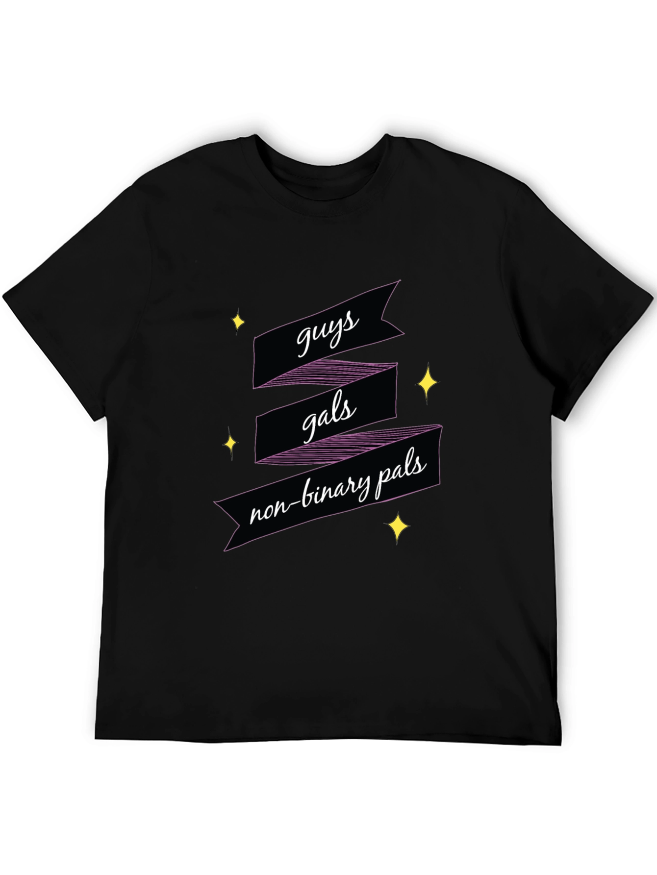 Guys Gals Non-Binary Pals Graphic Tee