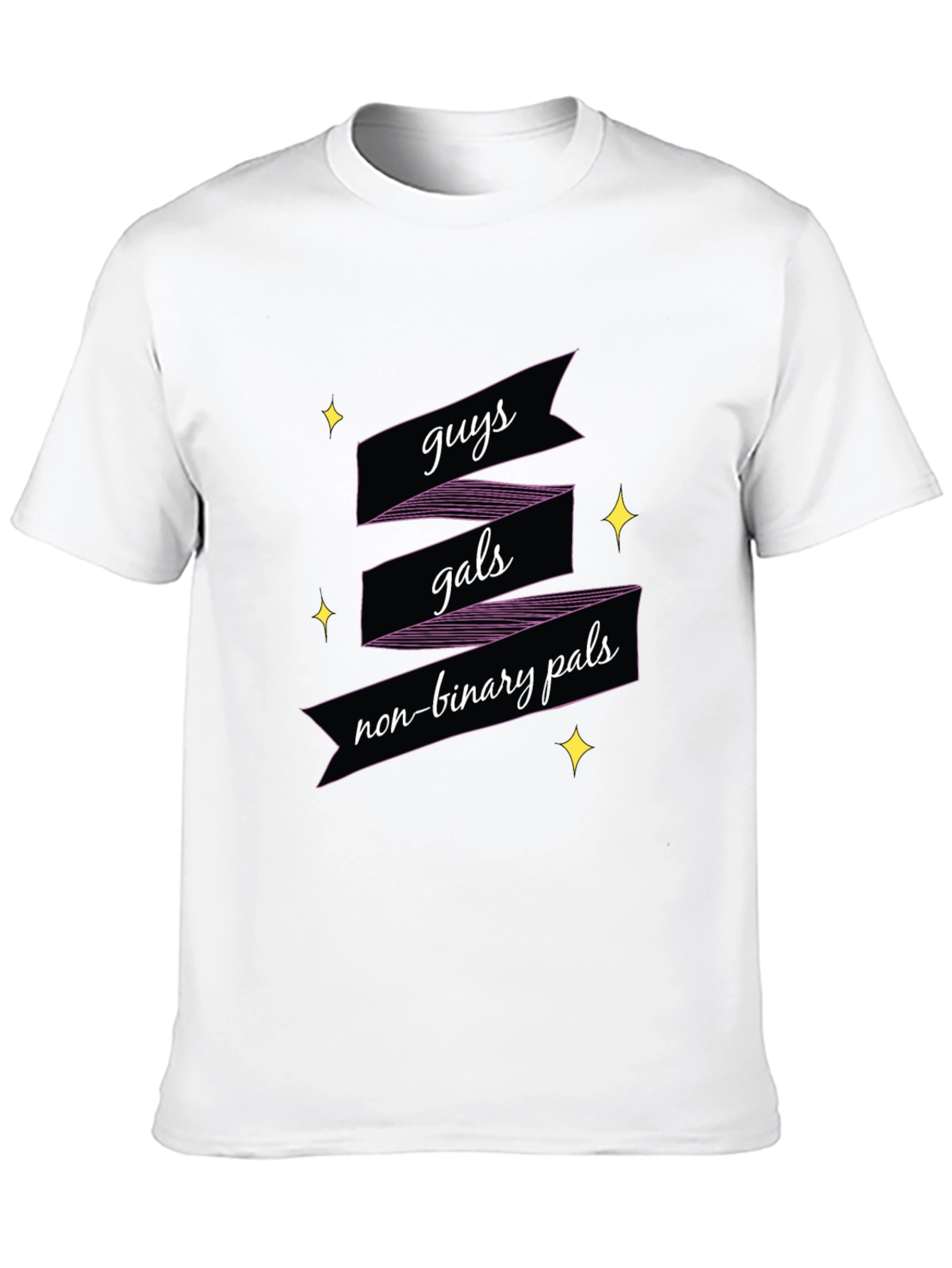 Guys Gals Non-Binary Pals Graphic Tee